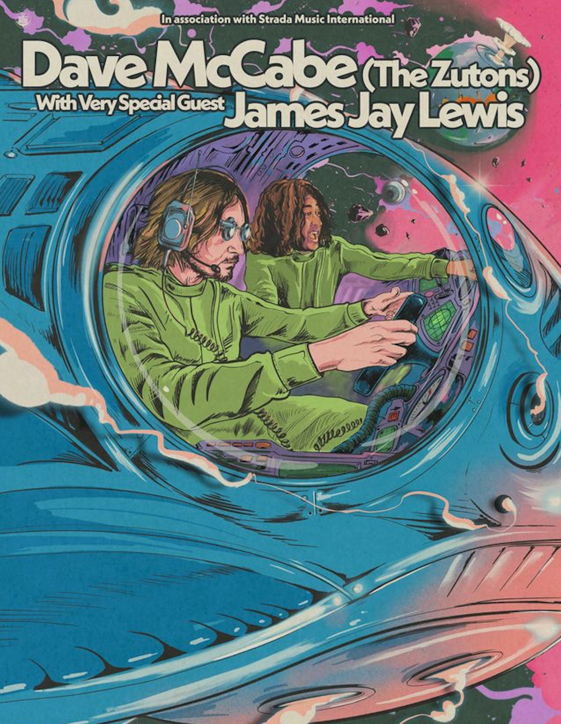 Dave McCabe & James Jay Lewis at Liverpool Arts Club, Liverpool