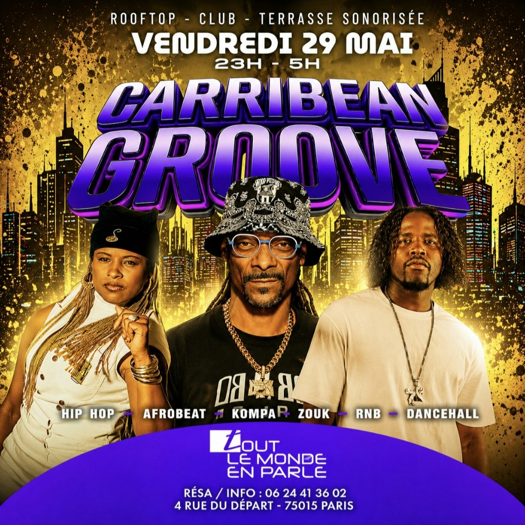 Caribbean groove sur les toits paris club rooftop