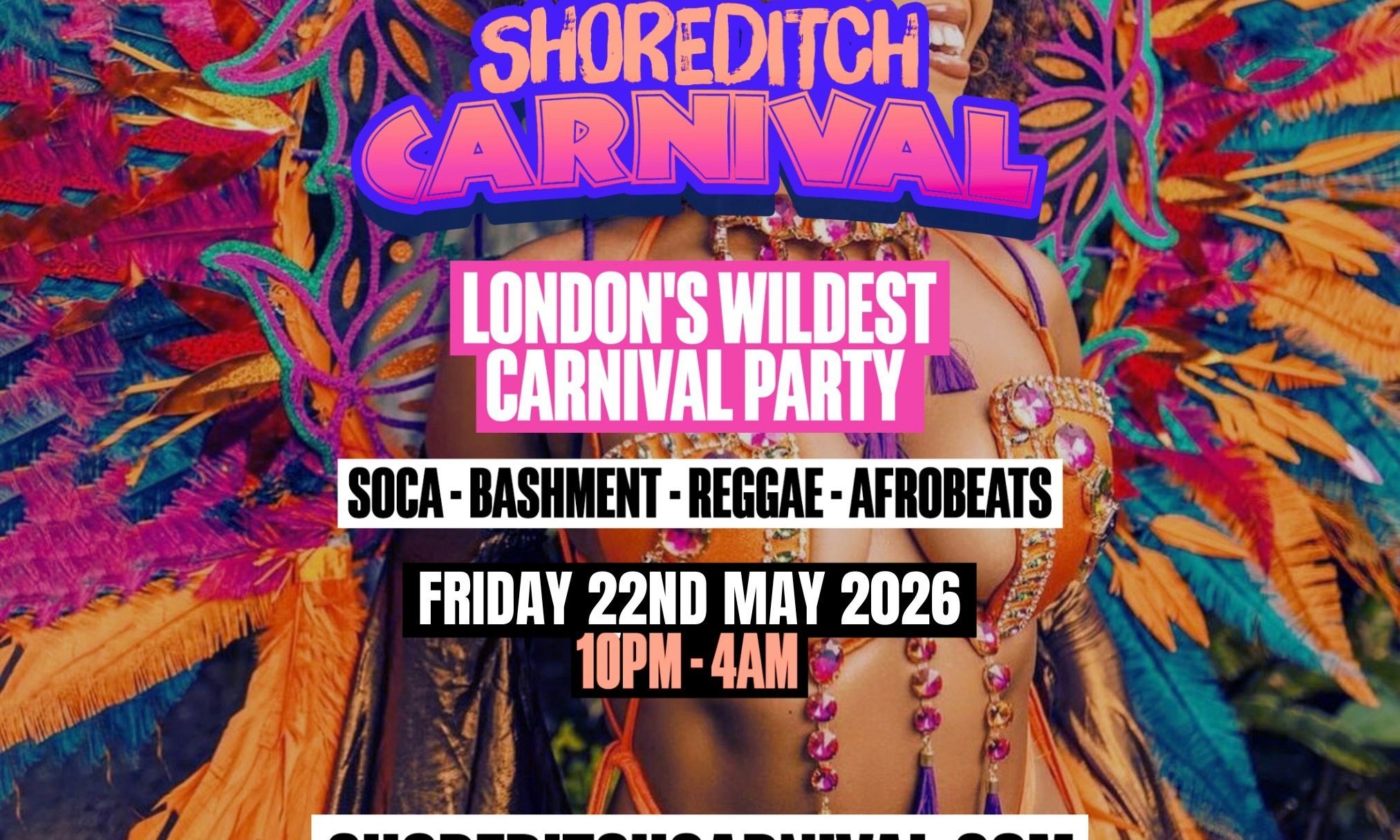 SHOREDITCH CARNIVAL - London Carnival Party
