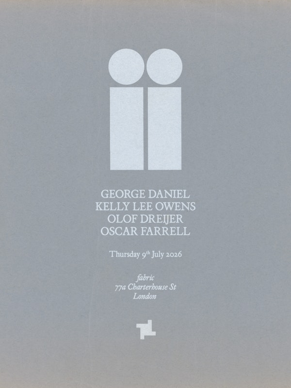 dh2 second birthday -- George Daniel, Kelly Lee Owens {DJ}, Olof Dreijer {DJ}, Oscar Farrell