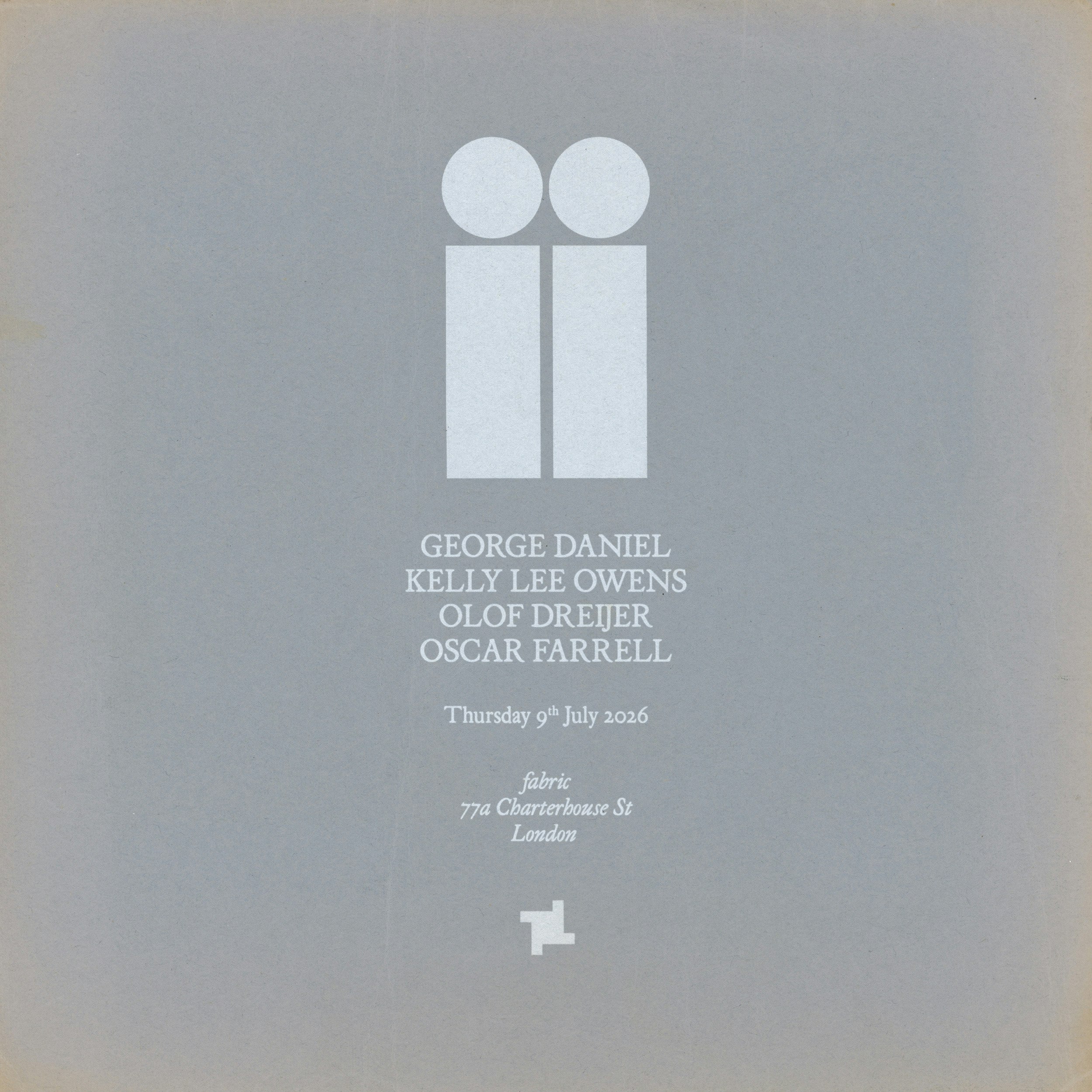 dh2 second birthday -- George Daniel, Kelly Lee Owens {DJ}, Olof Dreijer {DJ}, Oscar Farrell