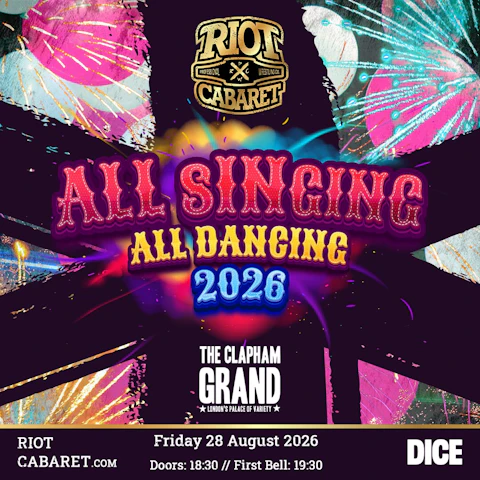 Riot Cabaret Wrestling: All Singing All Dancing 2026