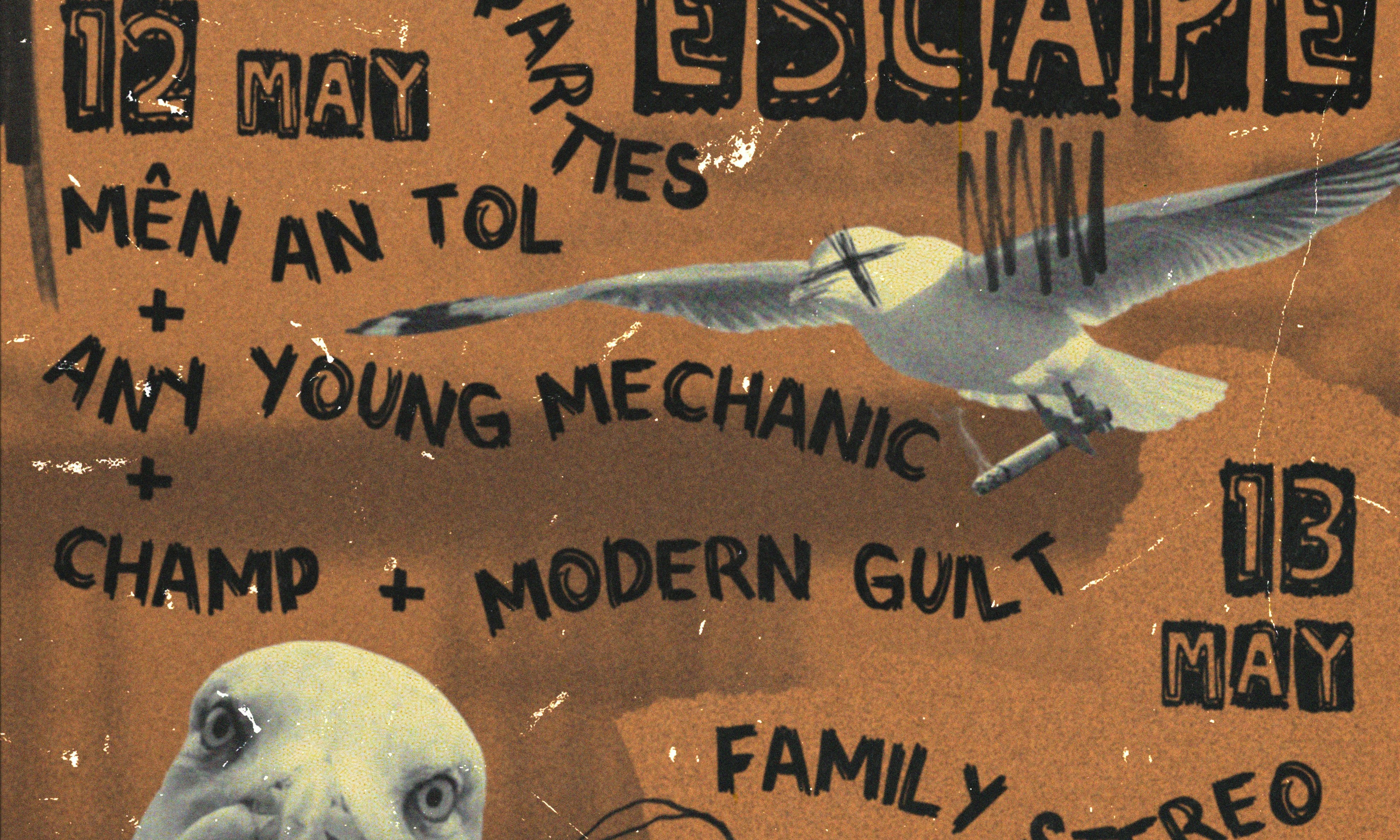 TGT Great Escape Warm-up: Mên An Tol / Any Young Mechanic / Champ / Modern Guilt