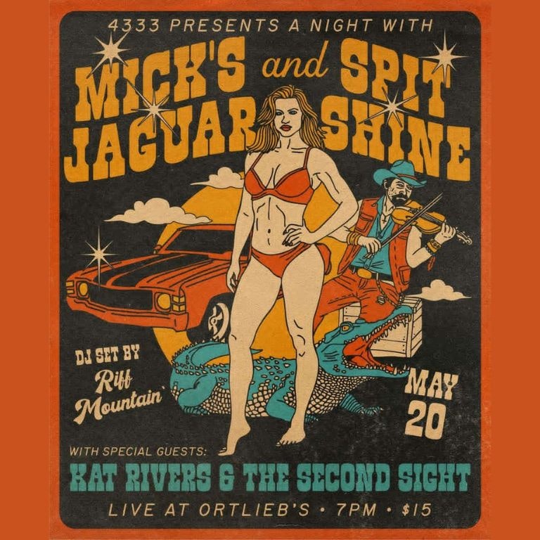 Event Image - Mick's Jaguar, Spit Shine, Riff Mountain, more