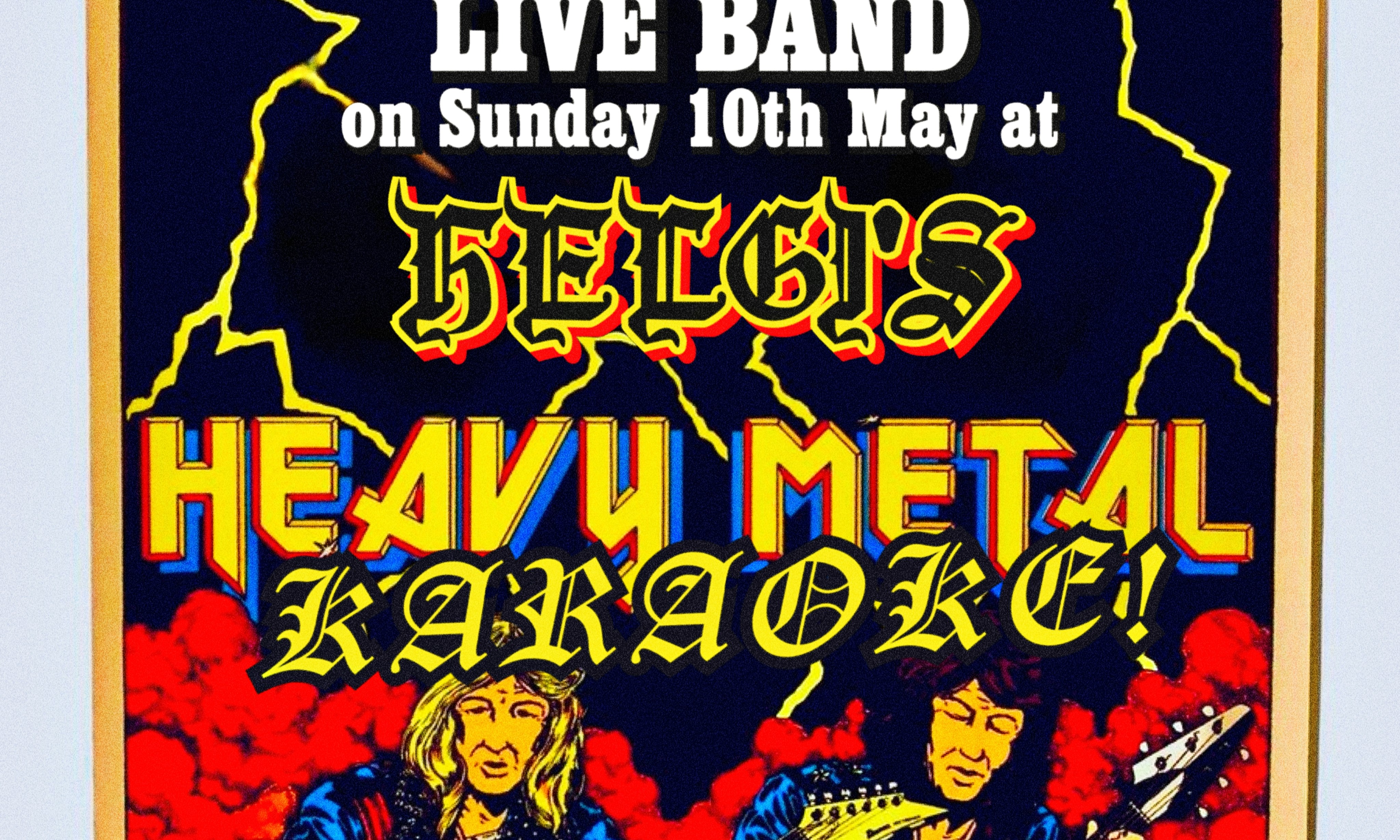 live band HEAVY METAL KARAOKE