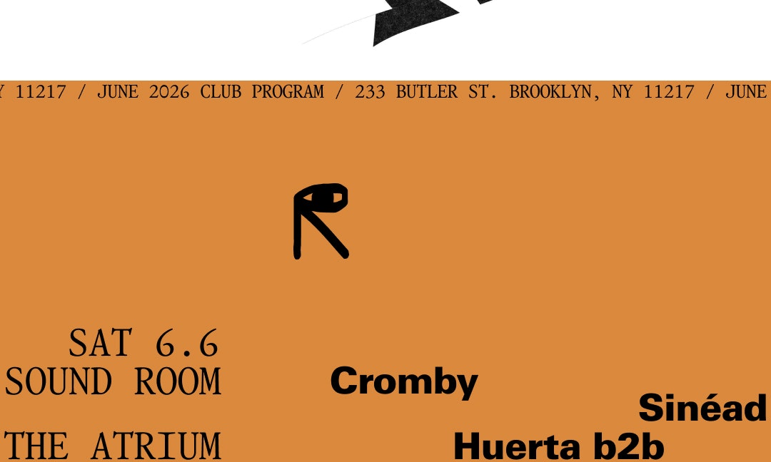 Cromby, Sinéad / Huerta b2b Youandewan / kels