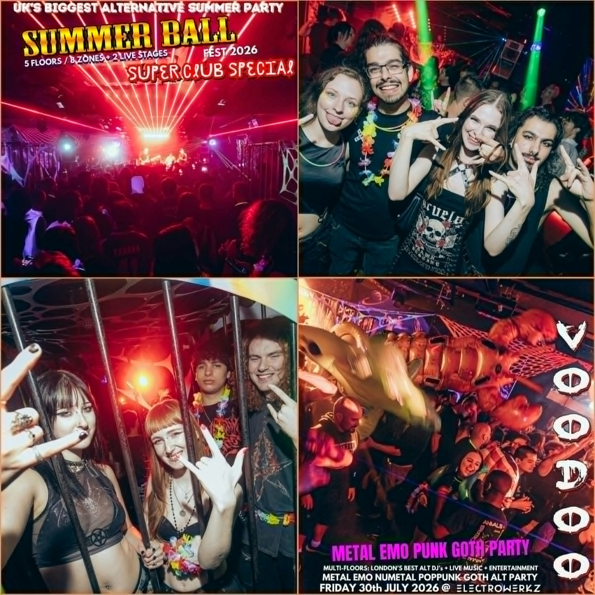 VoODOO SuMMER Ball 2026 > Alt Super Club, 1500 Cap