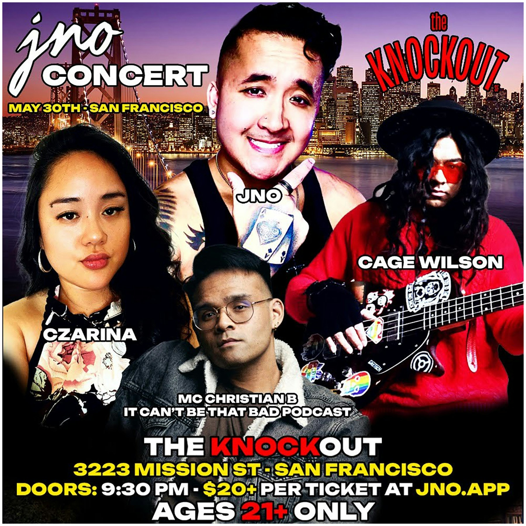 Jno Concert Live at the Knockout : Jno