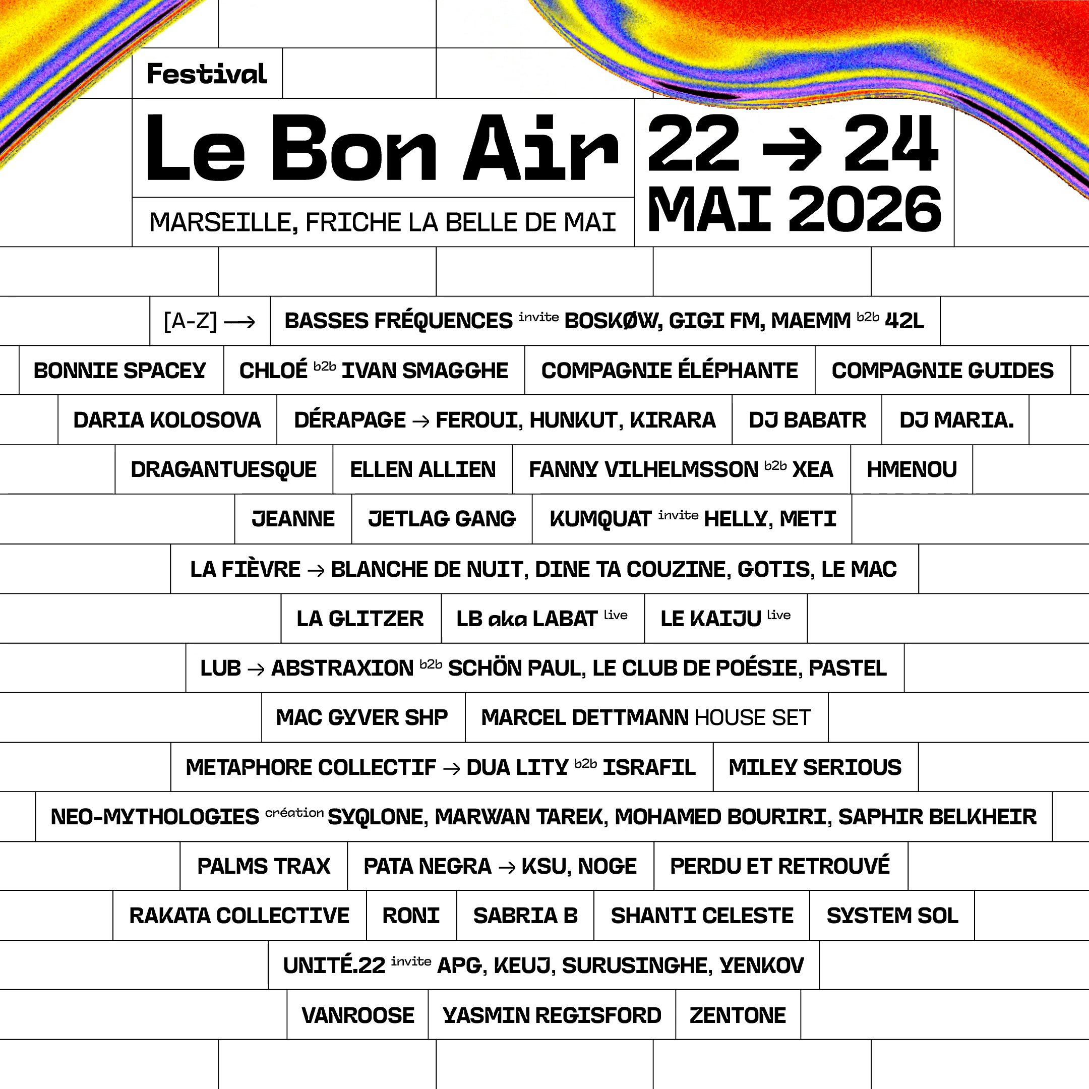 FESTIVAL LE BON AIR 2026