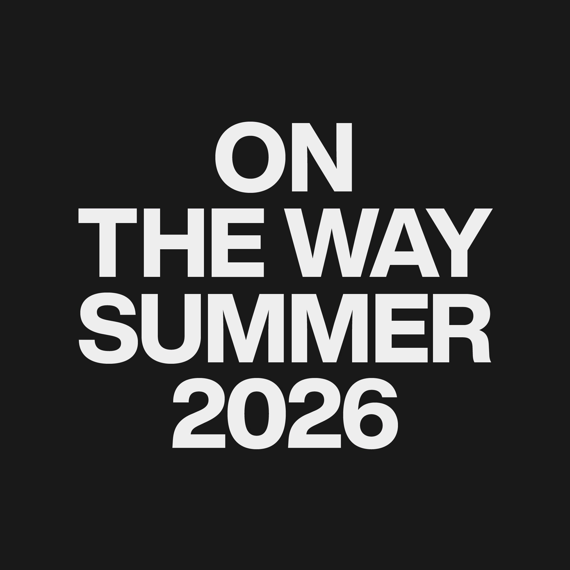Standard Time and Community Wines present: On The Way - August 15th, 2026 at the Bentway