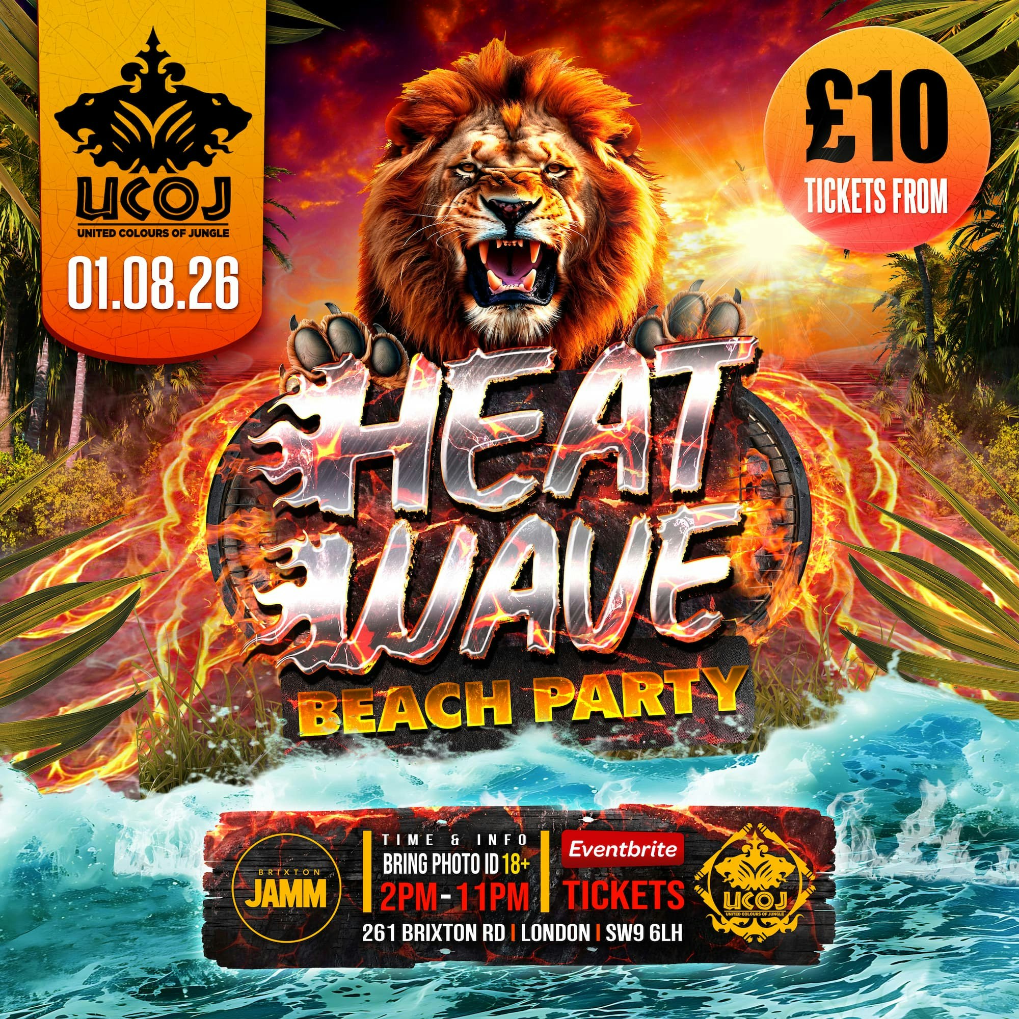 UCOJ: Heatwave Day Party