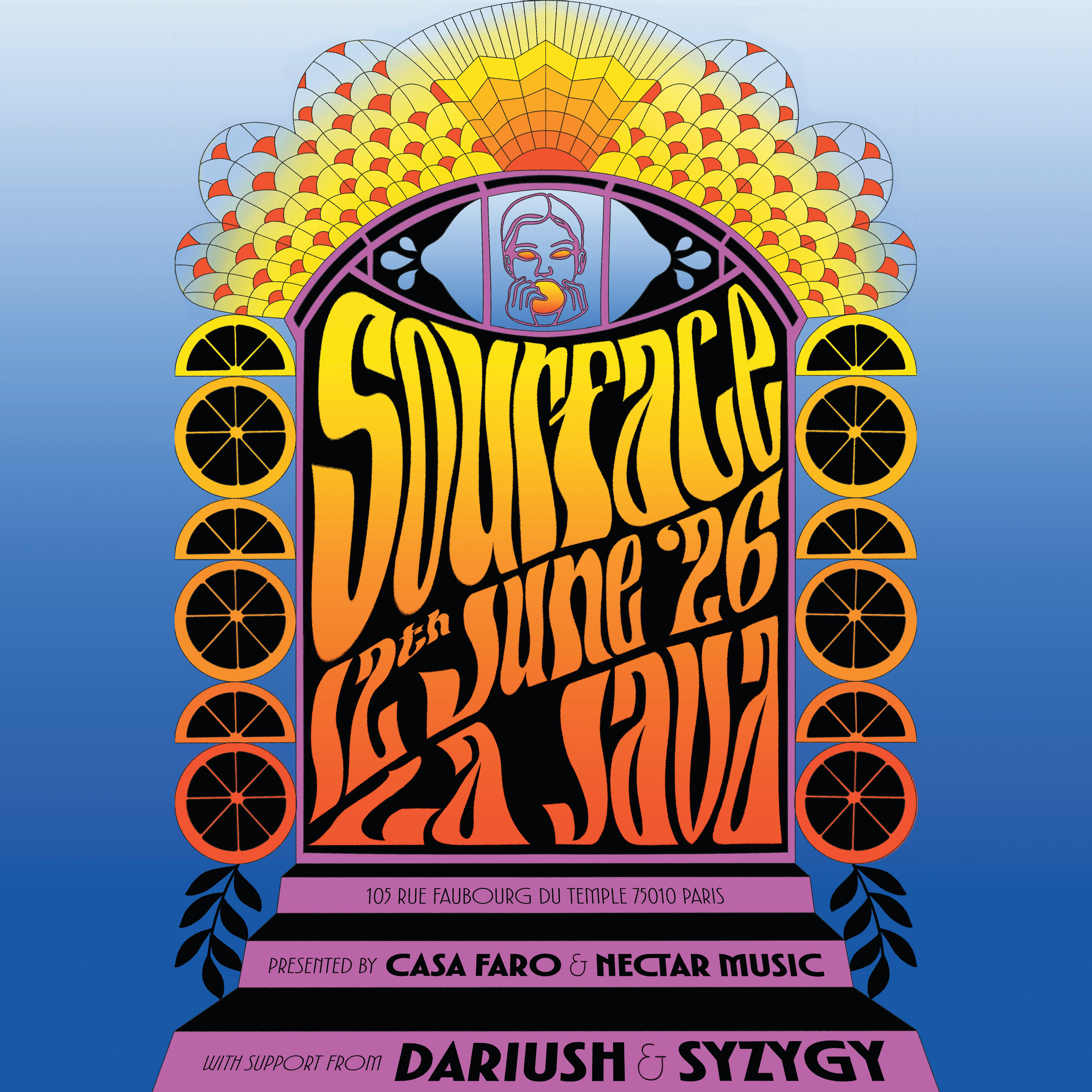 Sourface + Dariush + Syzygy