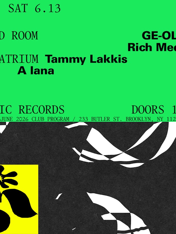 GE-OLOGY, Rich Medina / Tammy Lakkis, A lana