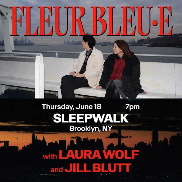 Fleur bleu·e, Laura Wolf, Jill Blutt