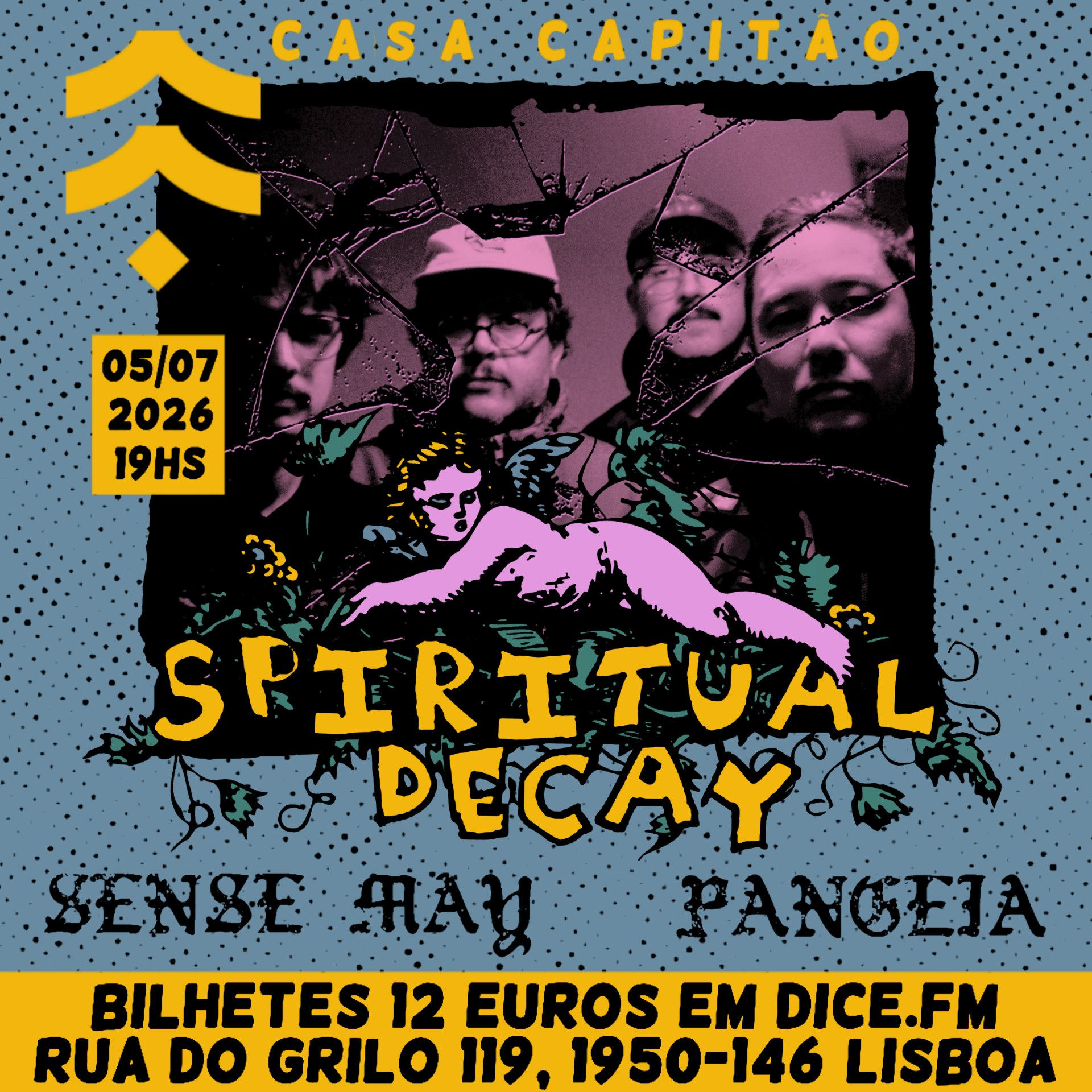 Spiritual Decay + Sense May + Pangeia