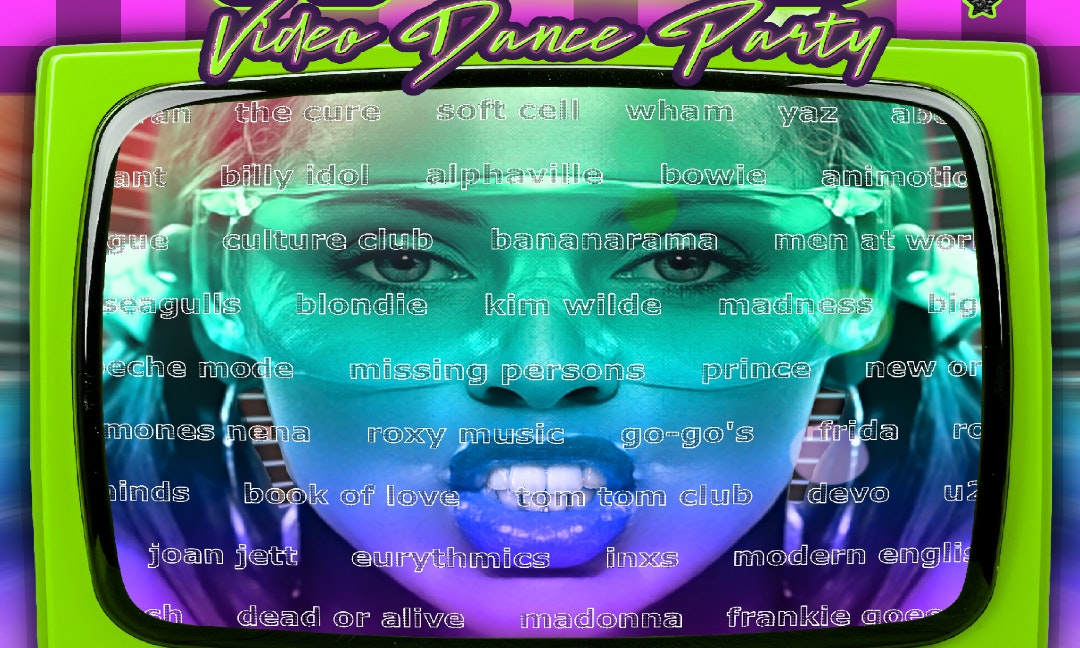 DVJ Friede's REWIND 80’s Video Dance Party!