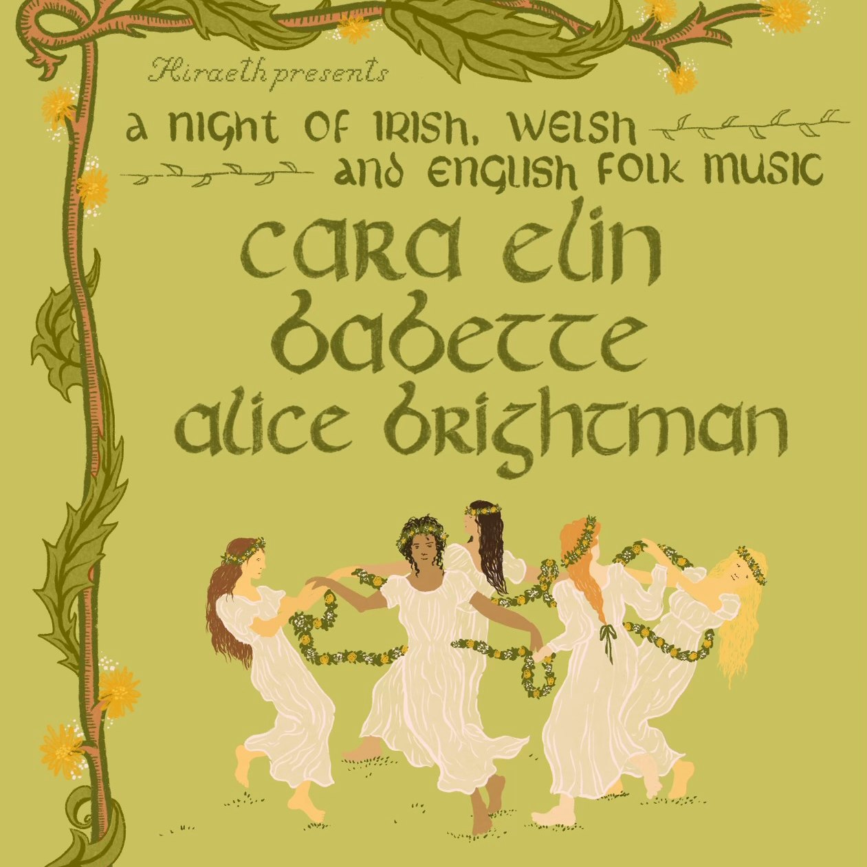 Irish, Welsh and English Folk Night
