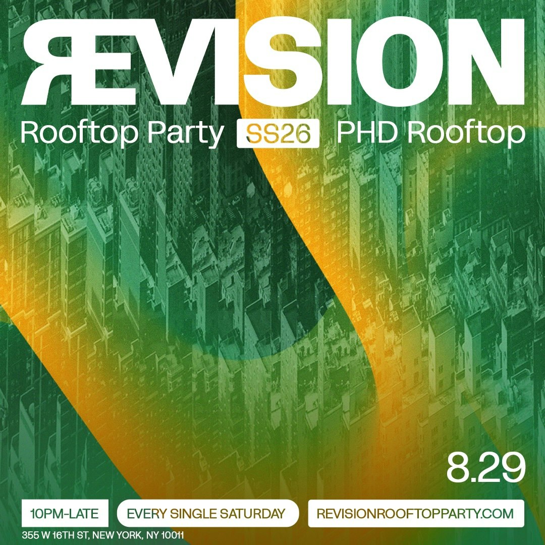 revision rooftop party // 08.29