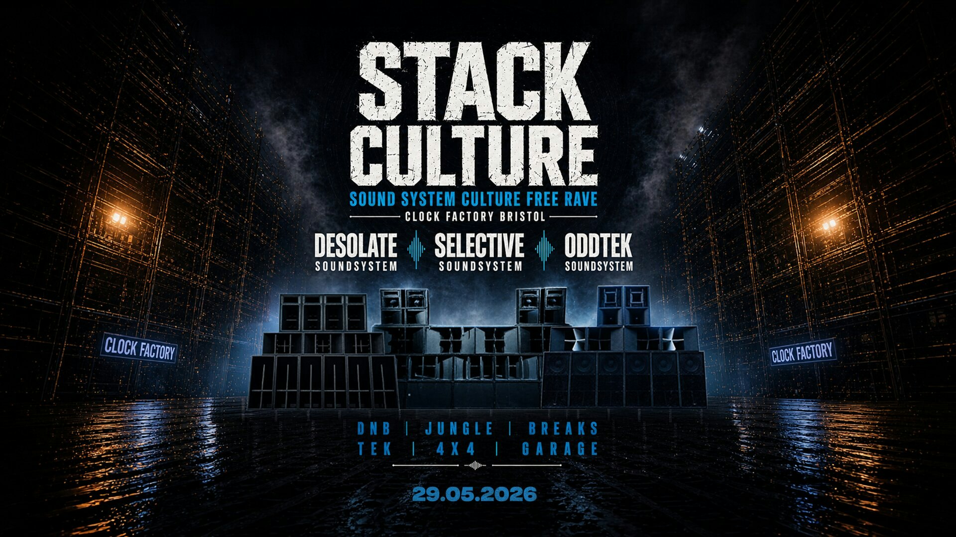 Stack Culture 003 | FREE Rave | Sound System Link Tickets | From Free ...