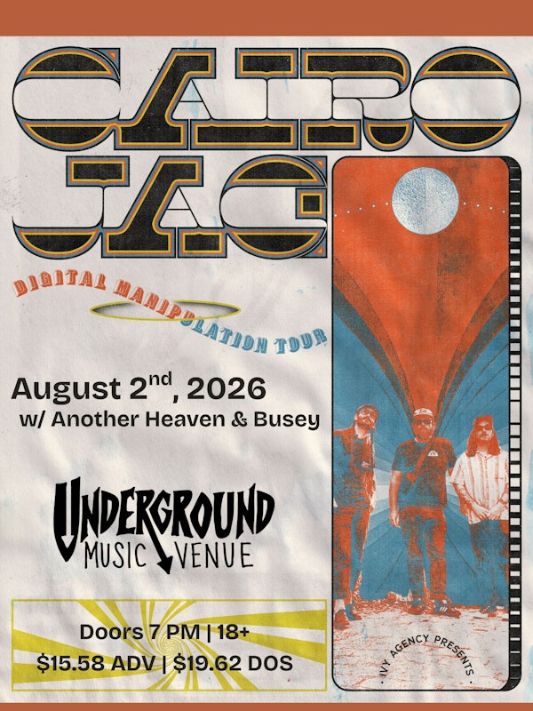 Cairo Jag (IN) w/ Another Heaven & Busey