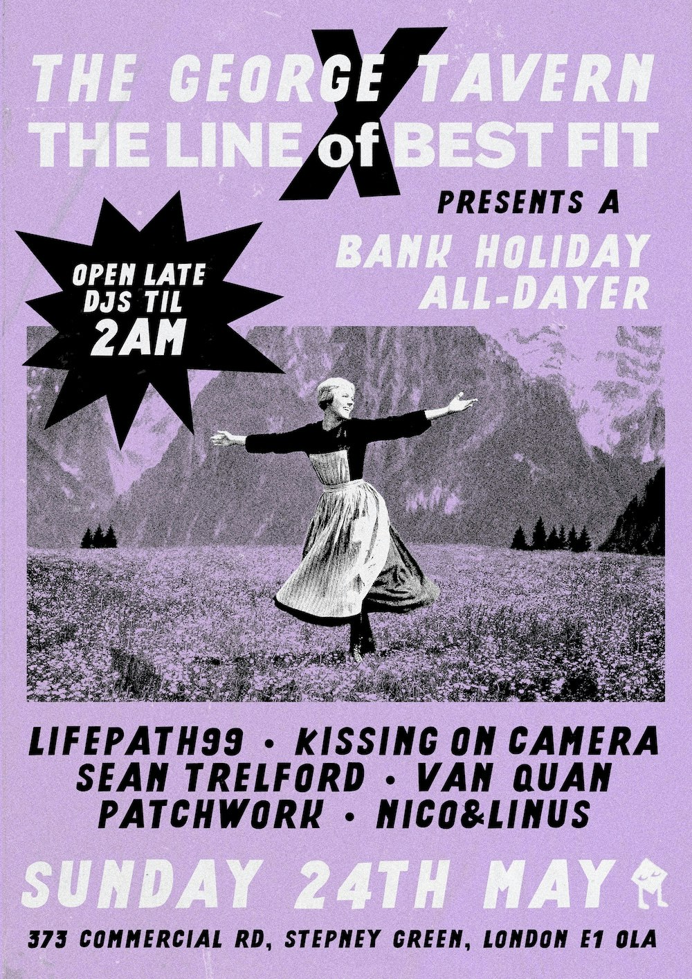 TGT x Line of Best Fit: Bank Holiday All-Dayer Tickets | From £6