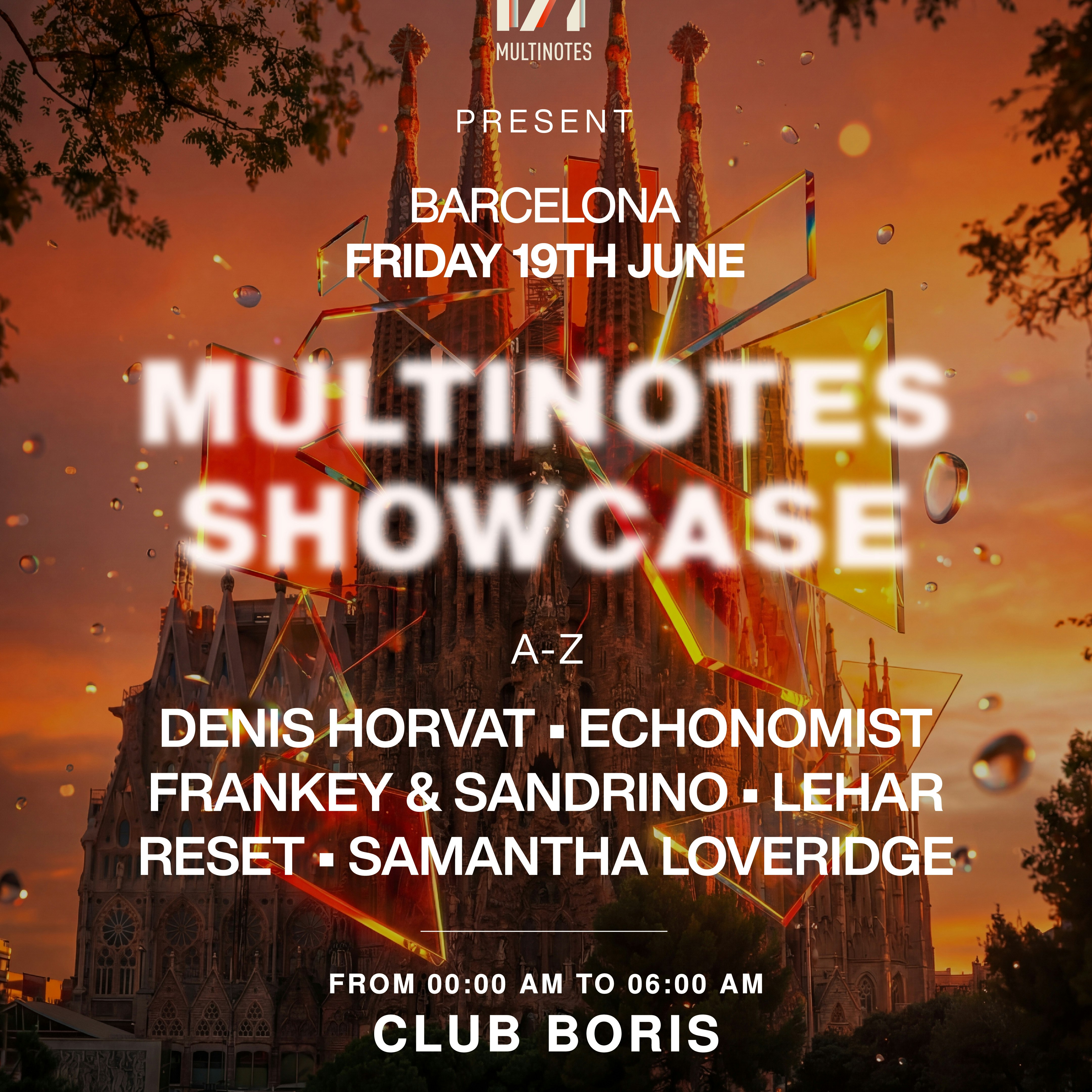 Off Barcelona - MULTINOTES - Denis Horvat, Echonomist, Frankey&Sandrino, Samantha Loveridge