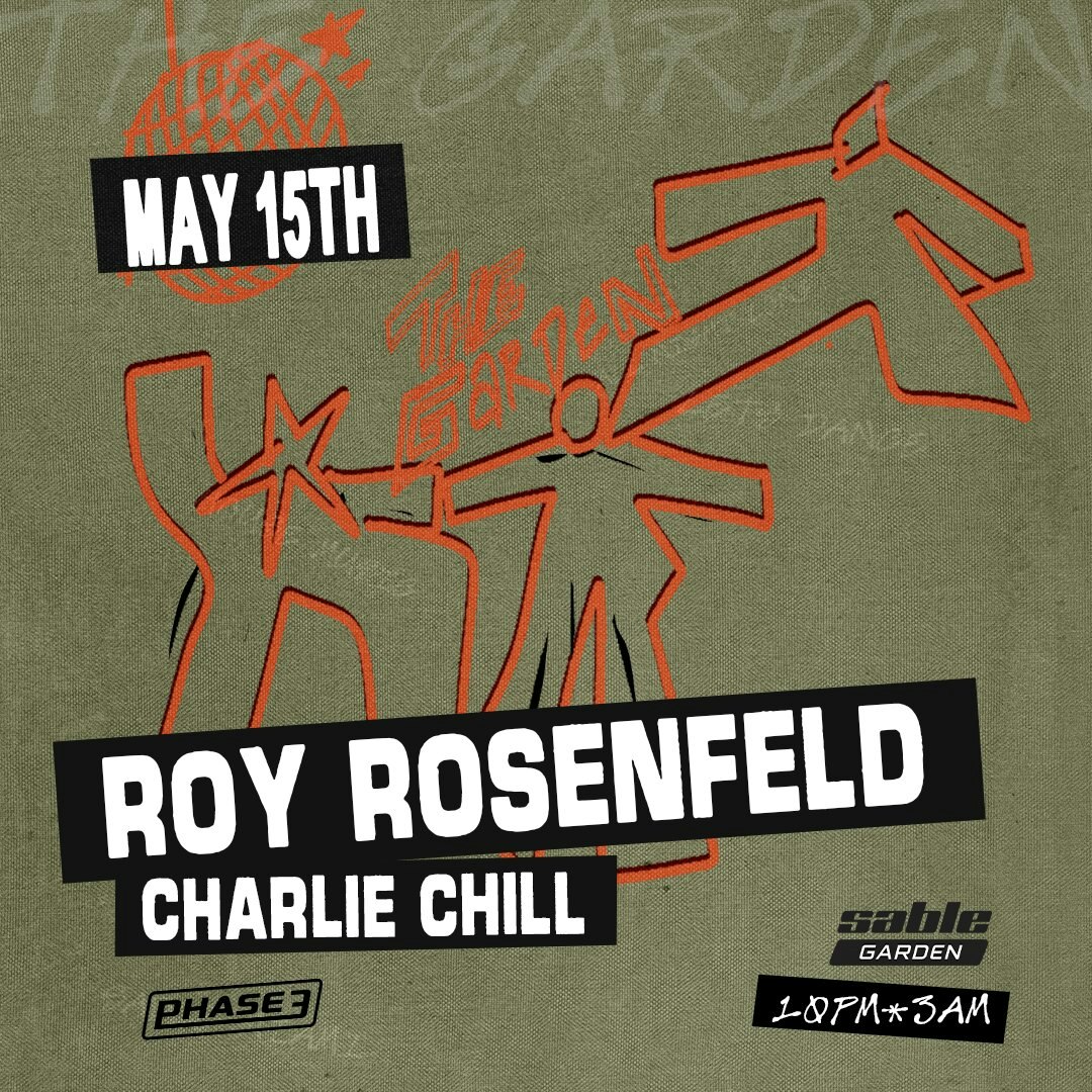 Event Image - Phase 3 Presents: Roy Rosenfeld