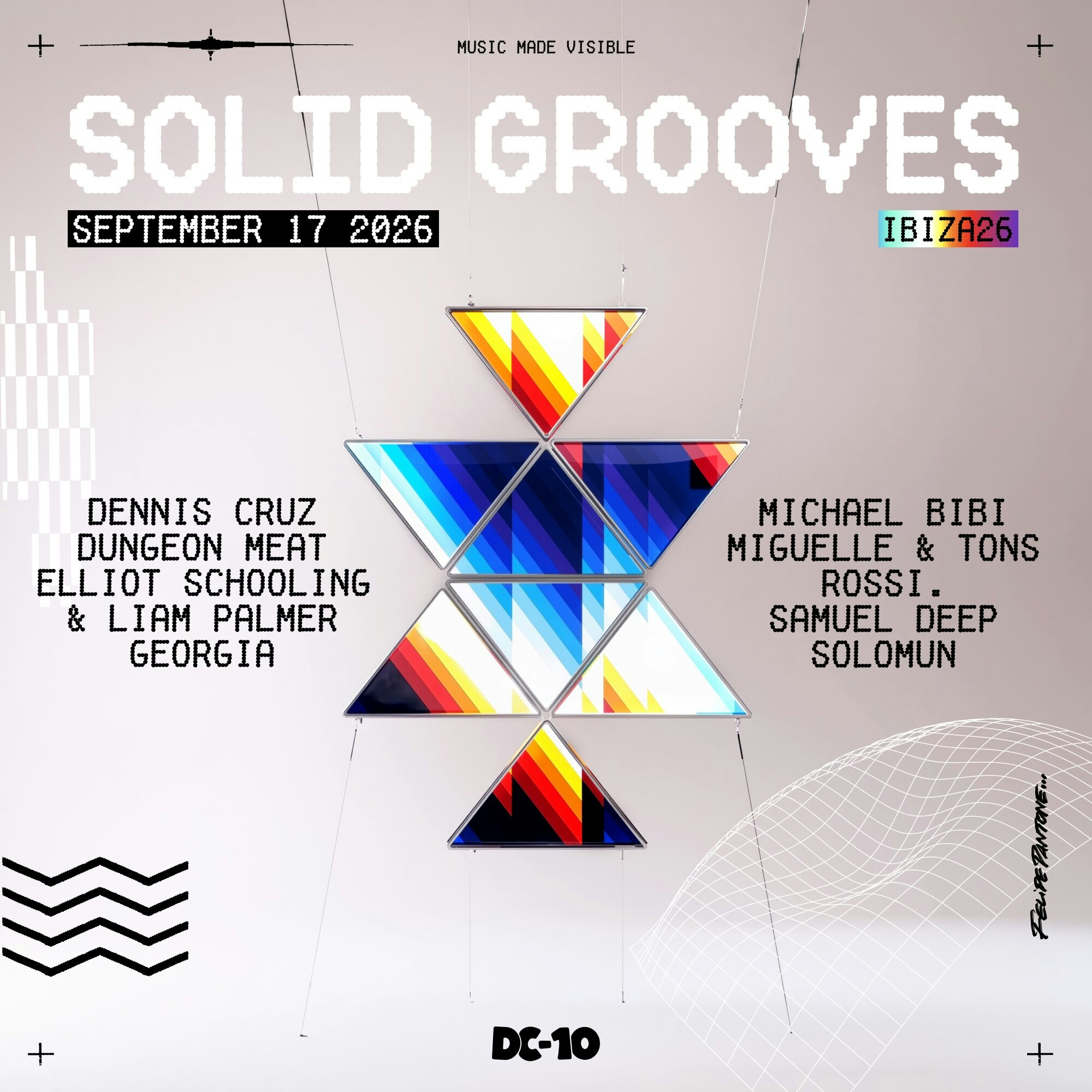 Solid Grooves - Week 16 Tickets | €77.09 | 17 Sept @ DC-10, Ibiza