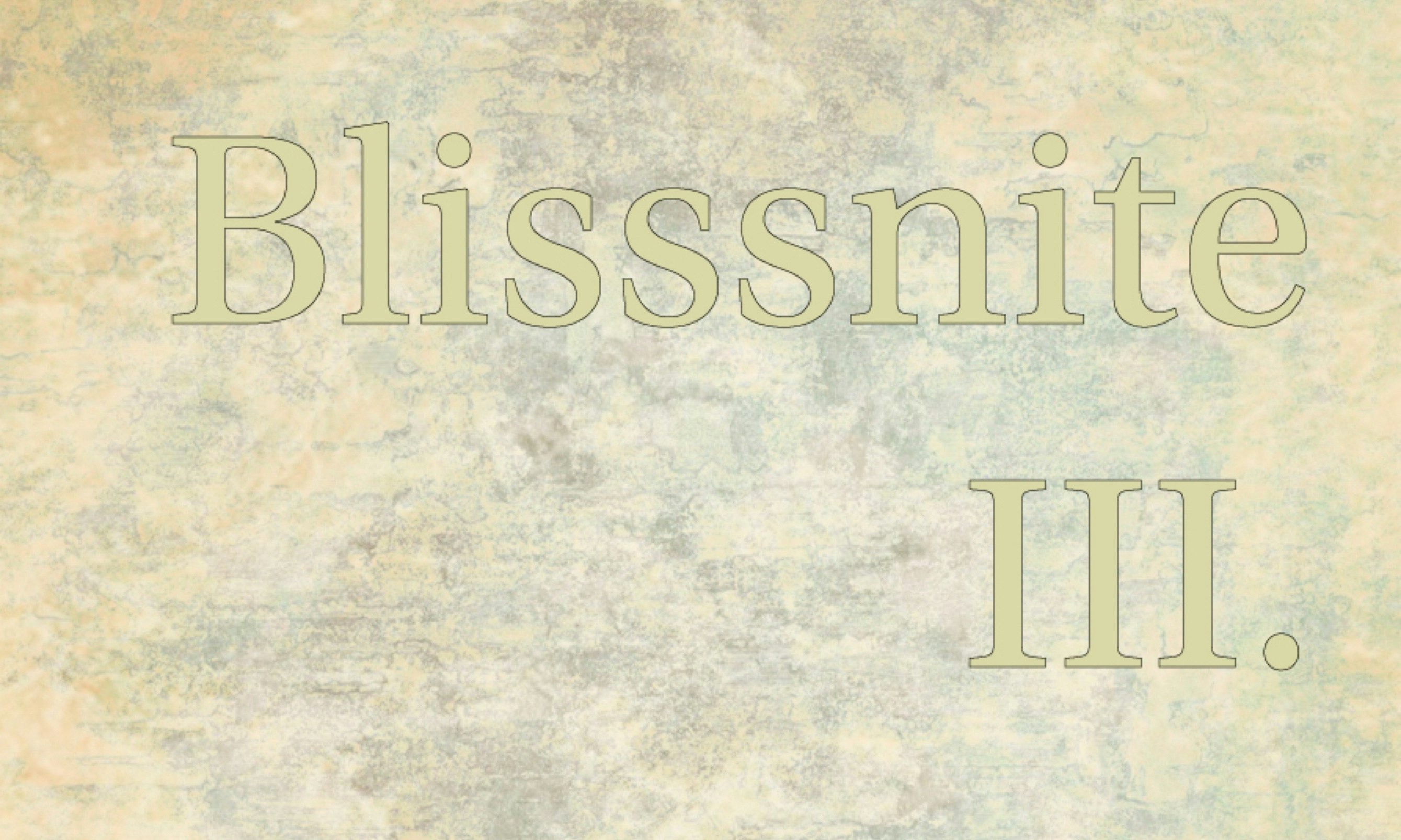 Blisssnite III: Lemon Power, Lasso, AJ WHY + TBC