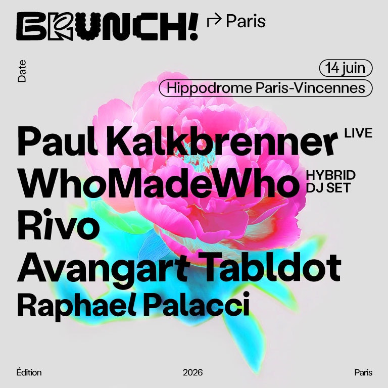 Brunch Electronik Paris 2026 | Dimanche