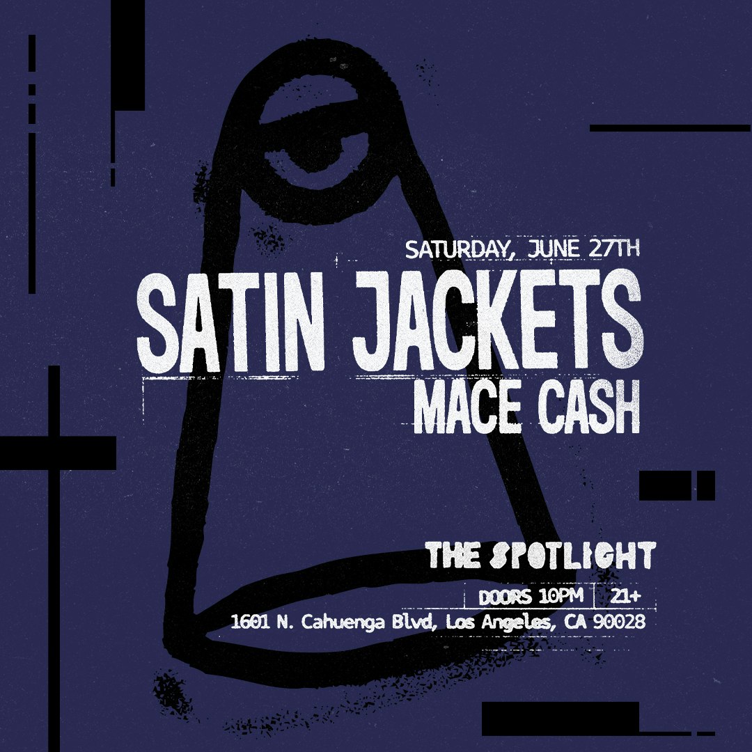 Satin Jackets flyer