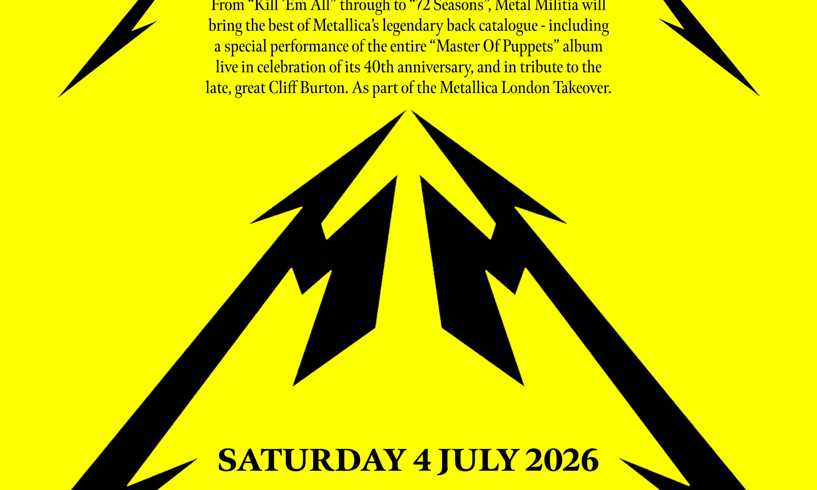 METAL MILITIA: METALLICA TRIBUTE