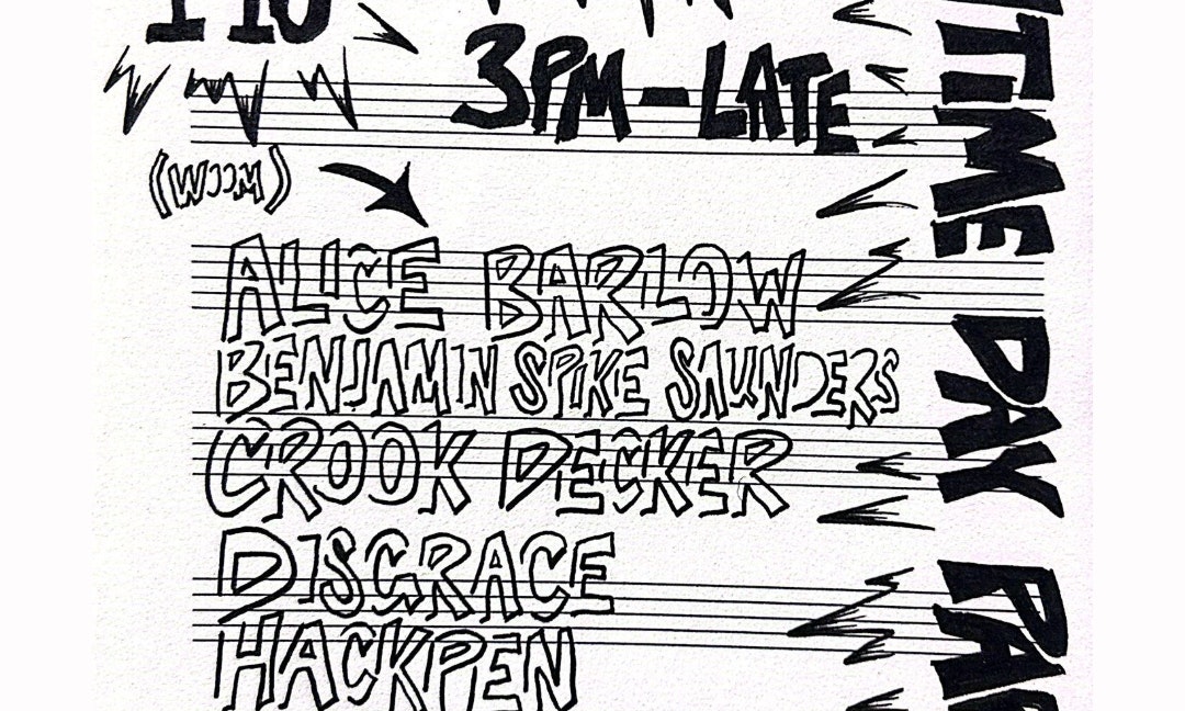 Bathtime Day Party: Disgrace, Alice Barlow & more