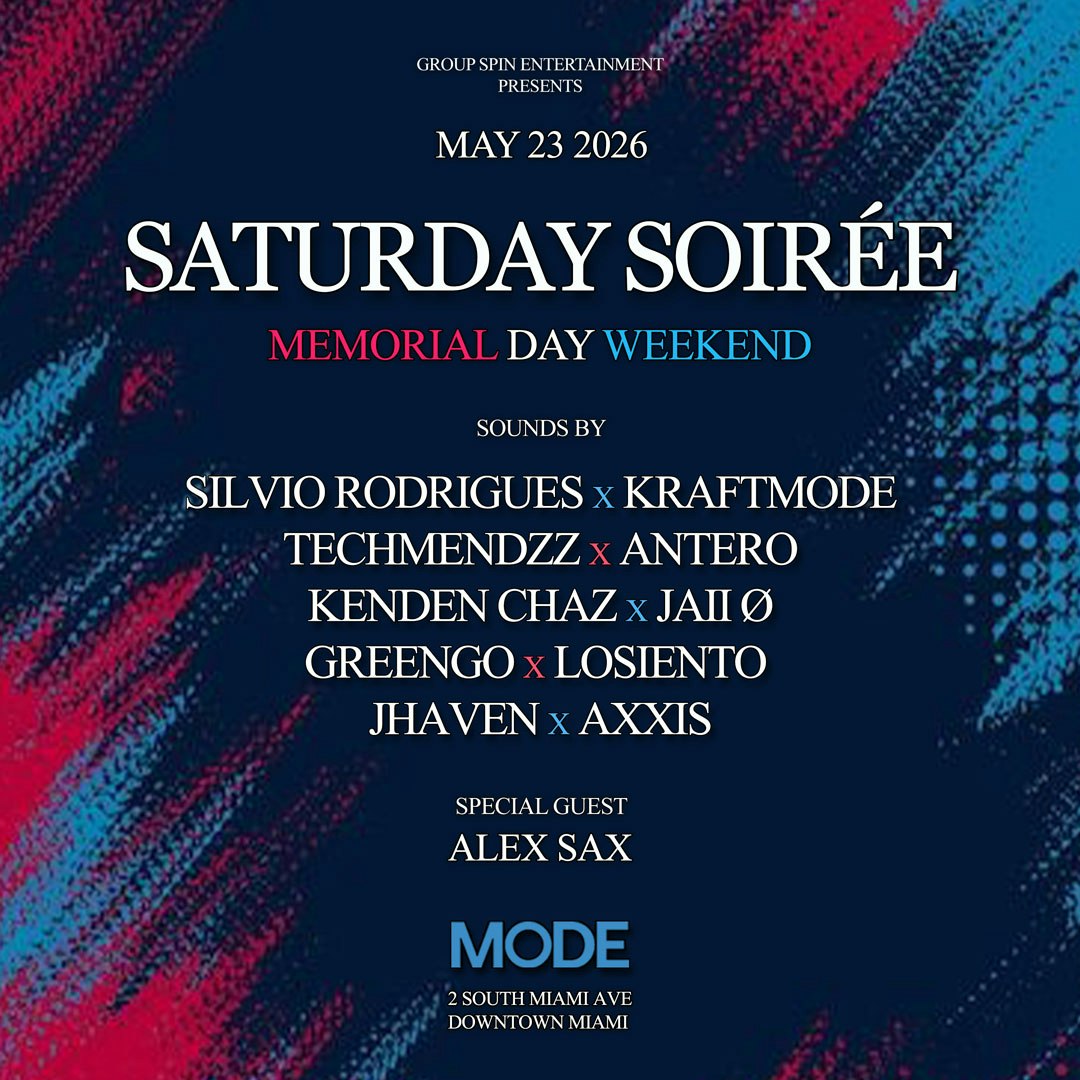 Event Image - Saturday Soiree (Memorial Day Weekend)