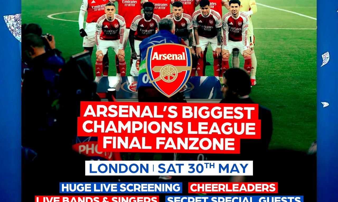 Arsenal: Champions26 Ucl Final Fanzone (Adults)
