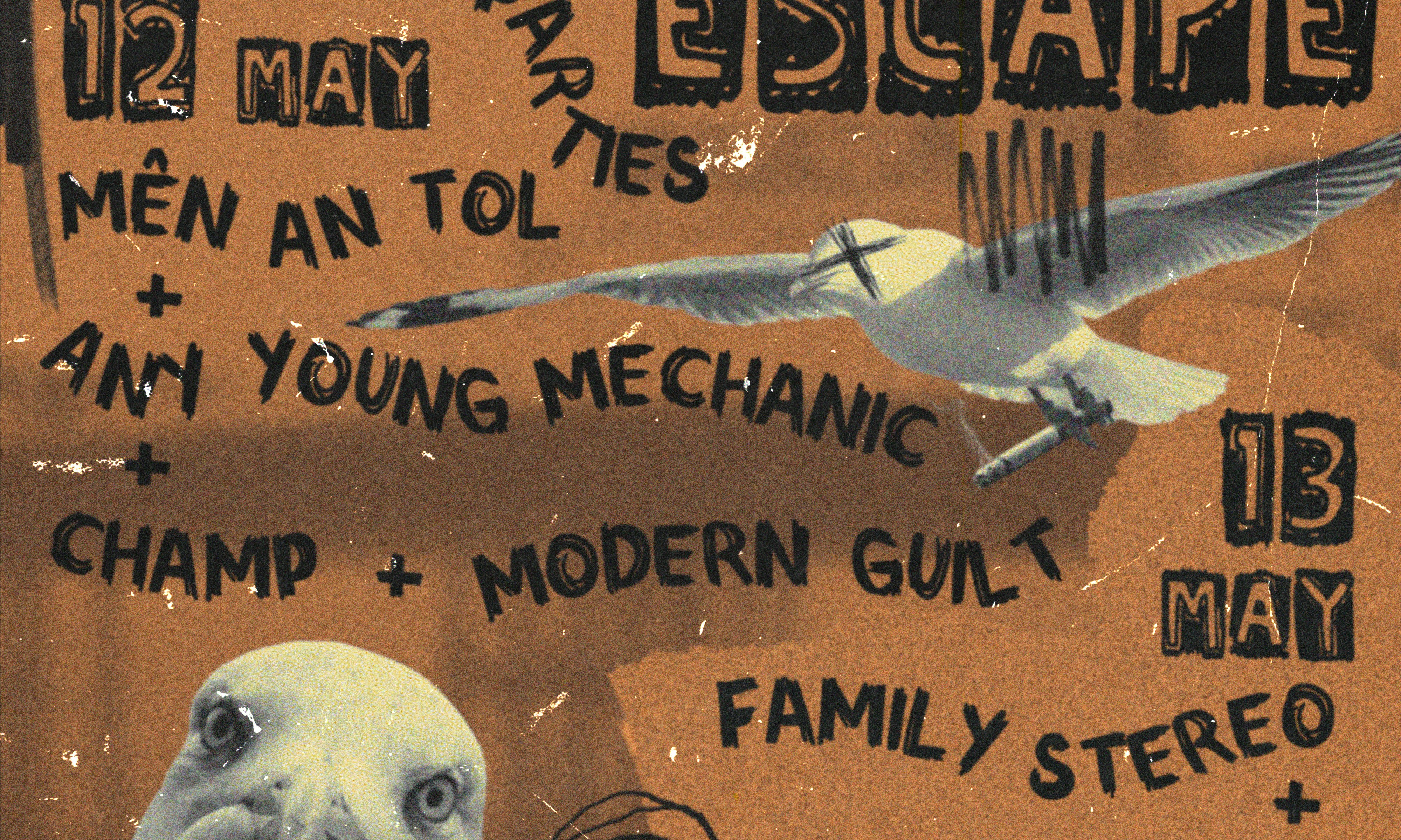 TGT Great Escape Warm-up: Family Stereo / The Rooks / Secret Guest / FEZ
