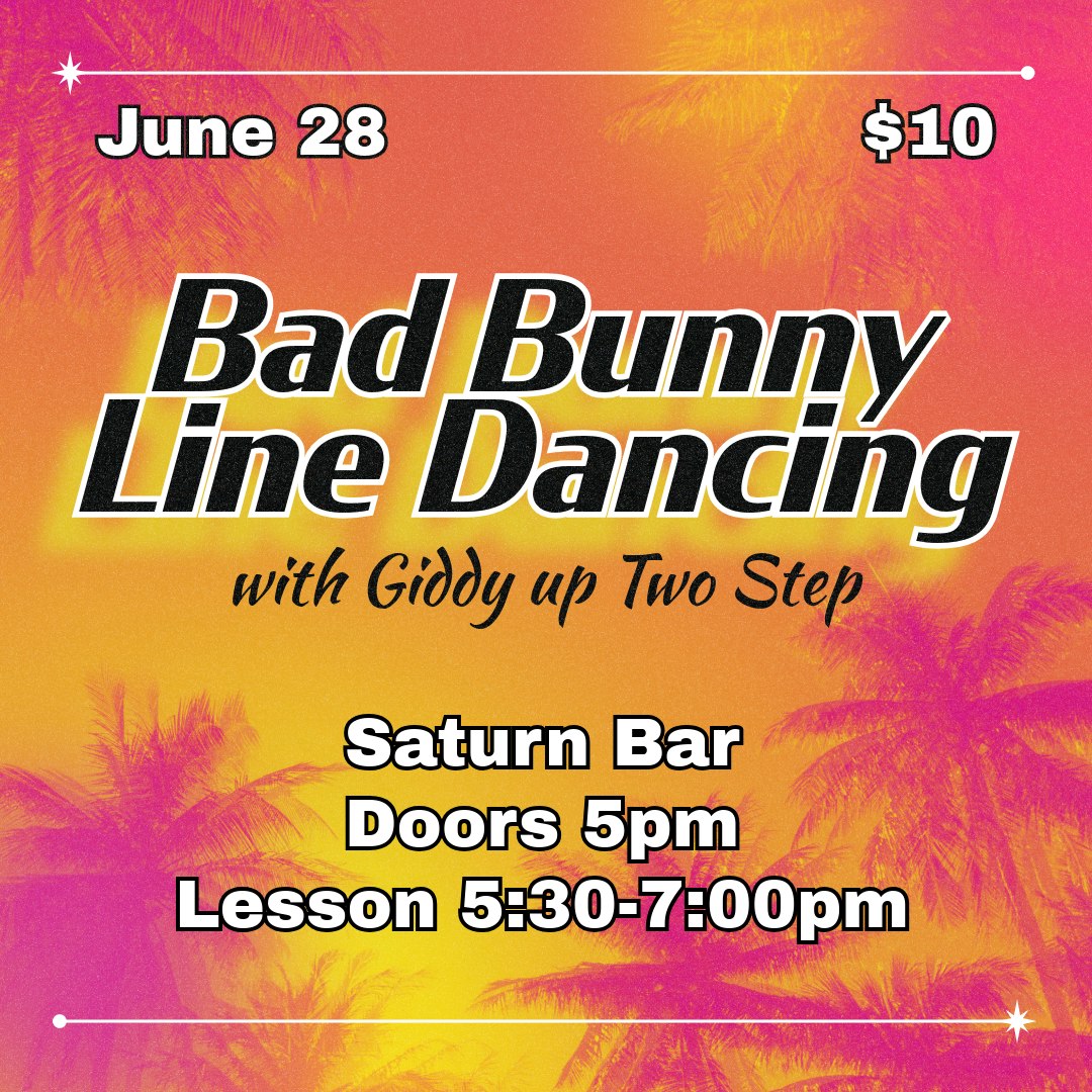 Giddy Up 2 Step's Bad Bunny Line Dancing