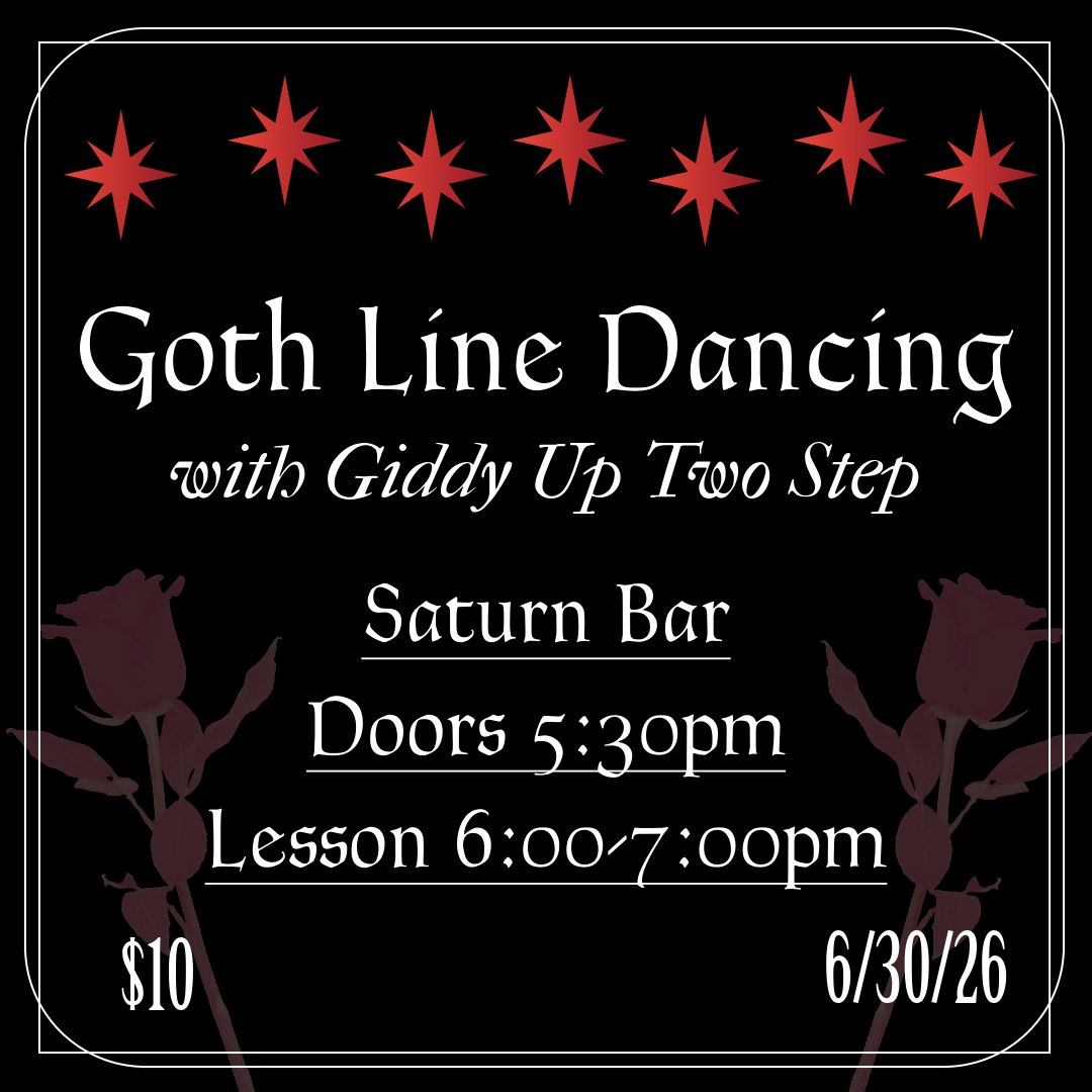Goth Line Dancing with Giddy Up Two Step