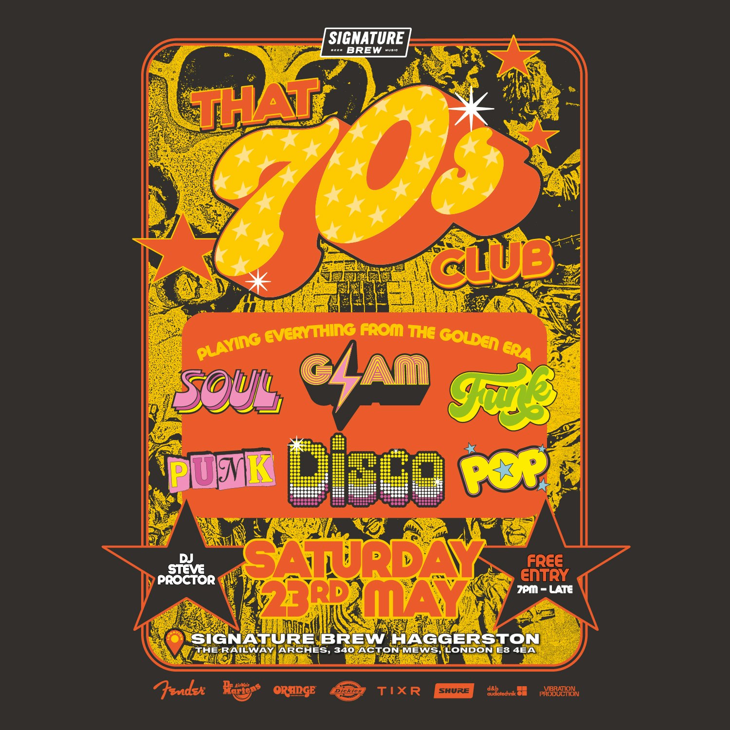 Take the Music to the Party Disco 7インチ That 70s Club | London Tickets | Free | 23 May @ Signature Brew
