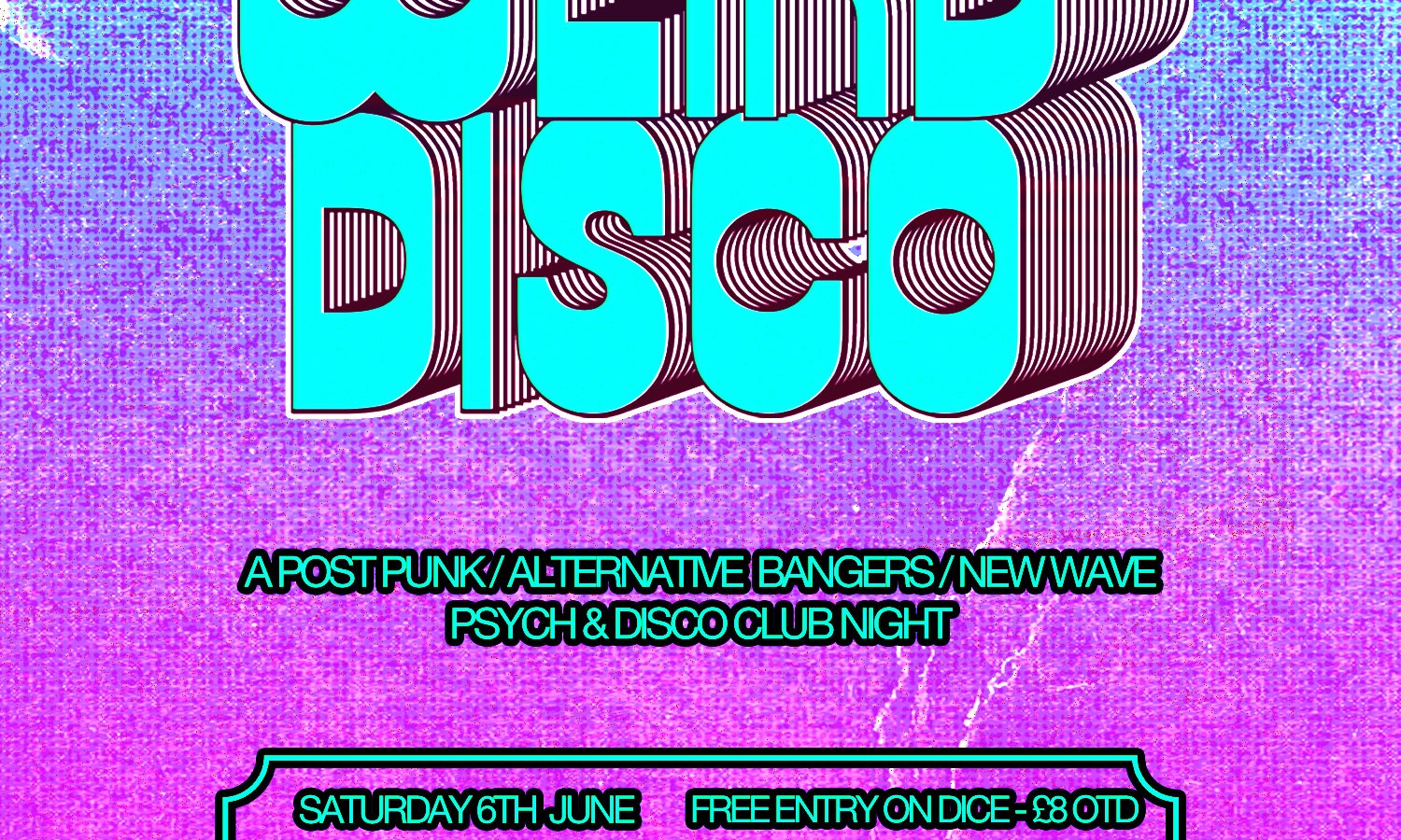Weird Disco Club Night