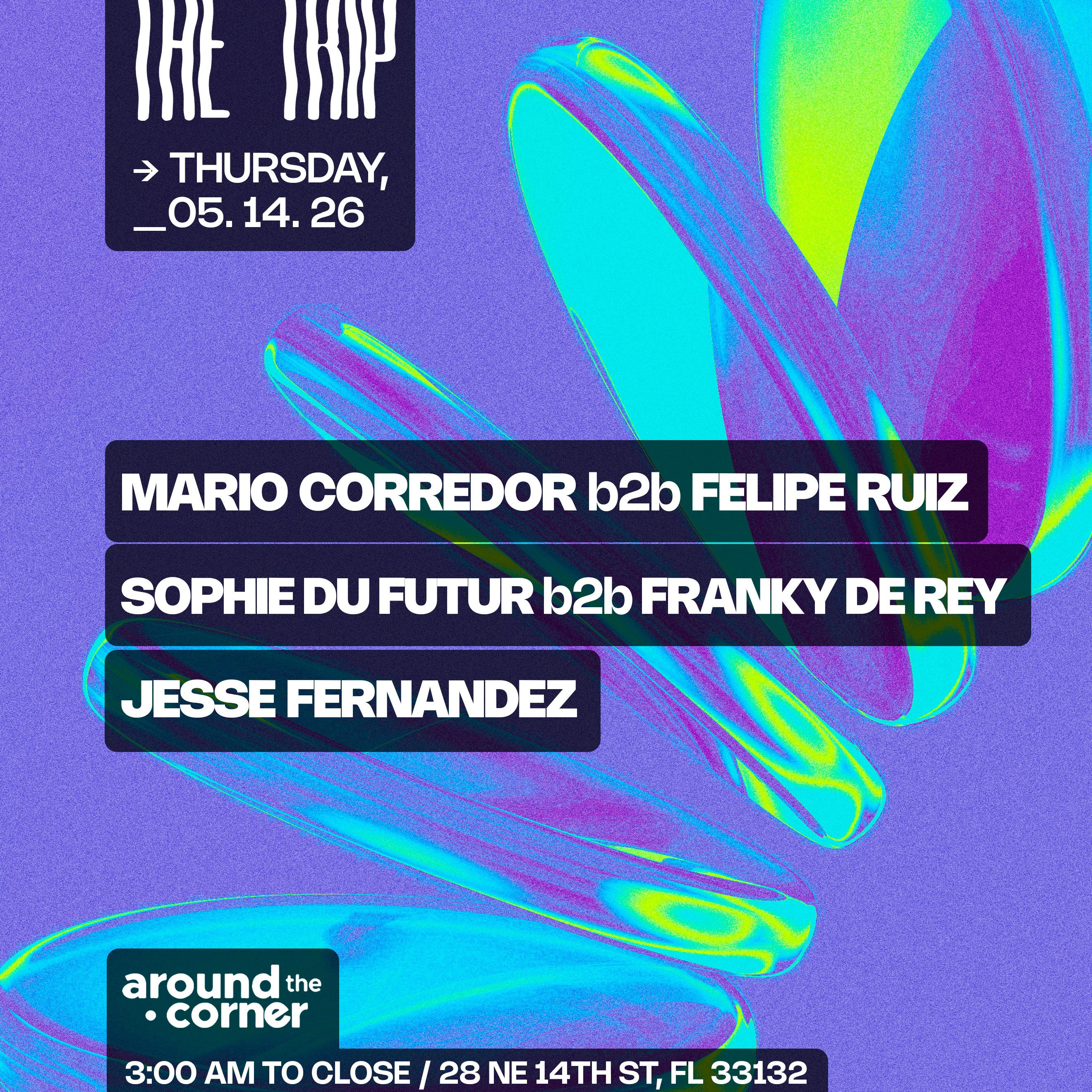 Event Image - ATC: MARIO CORREDOR, FELIPE RUIZ, SOPHIE DU FUTUR