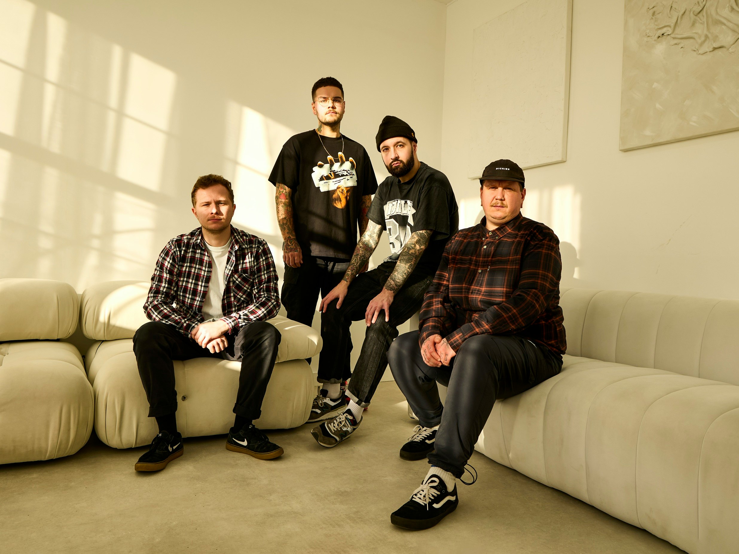Downpour at The Black Heart, London