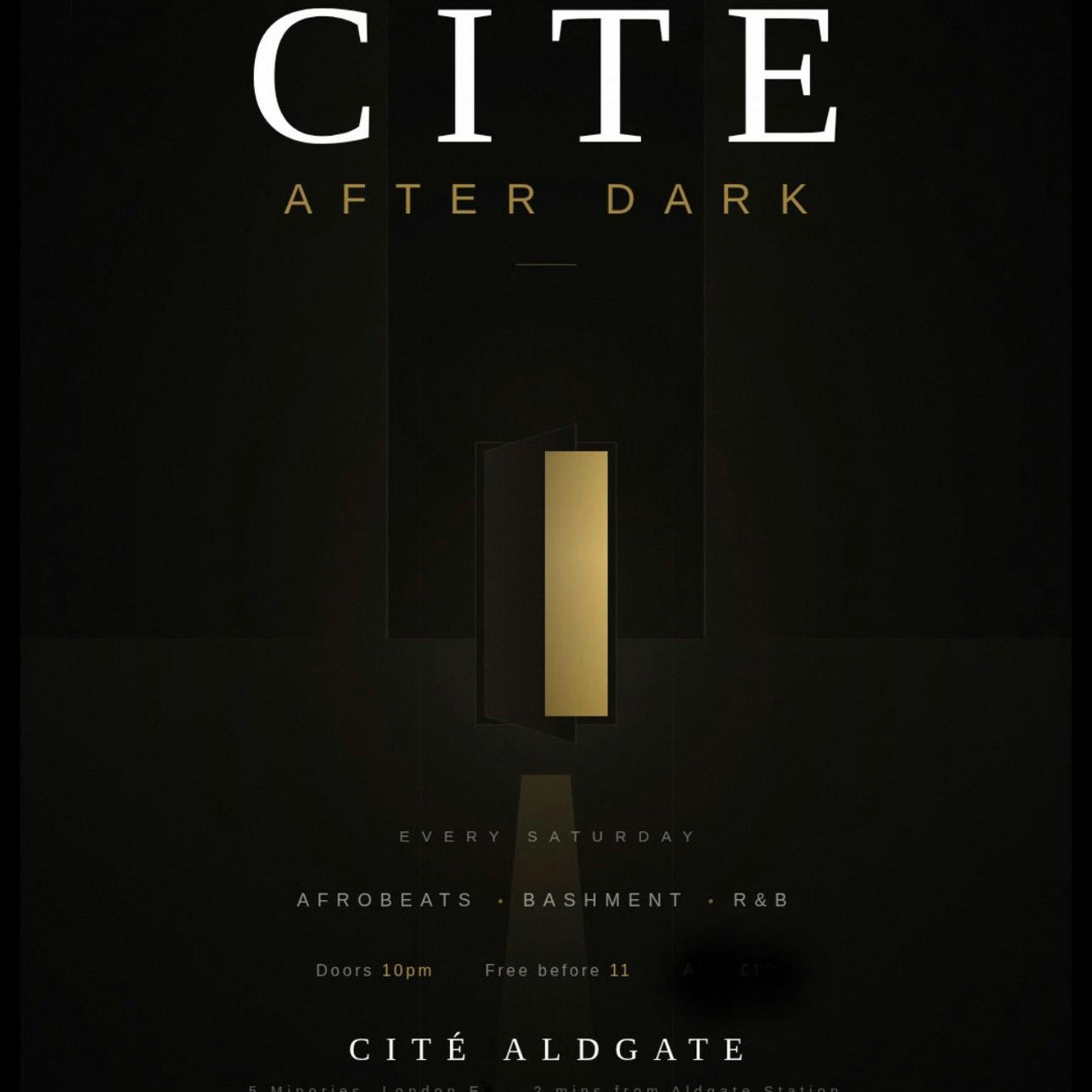 CITÉ AFTER DARK