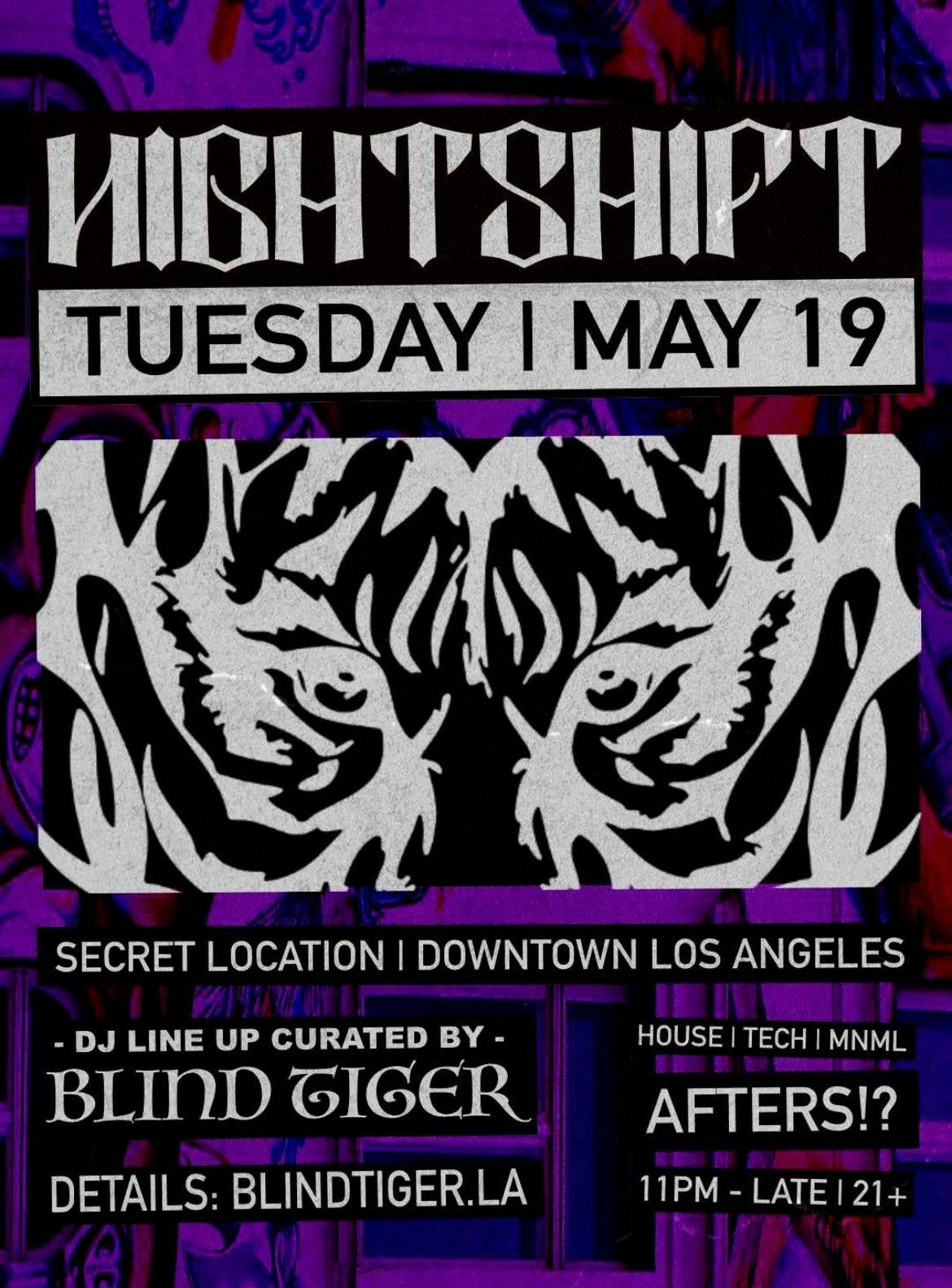 Nightshift Afterhours Tickets | From Free | 19 May @ The Lexington
