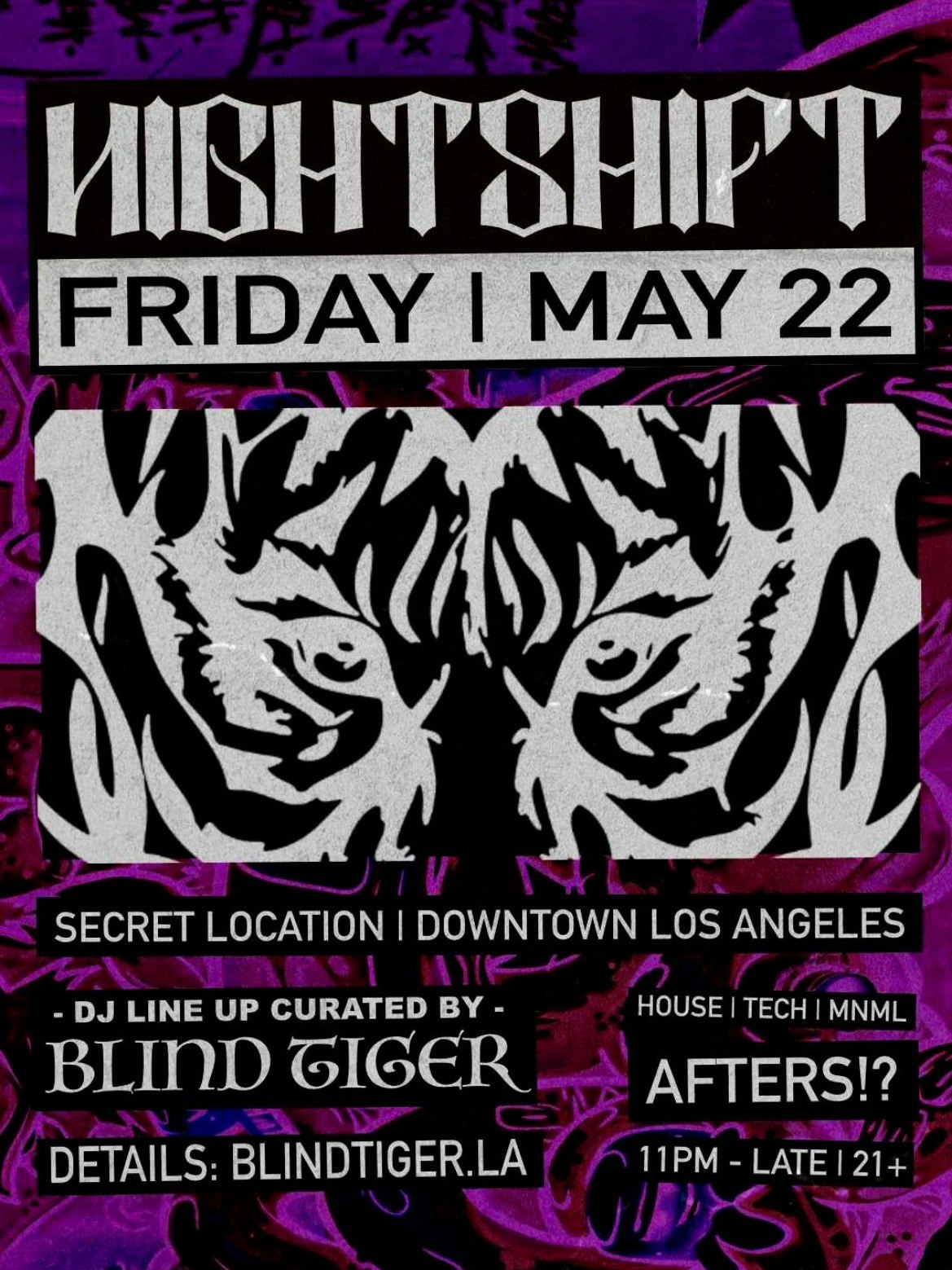 Nightshift Afterhours Tickets | From Free | 22 May @ The Lexington