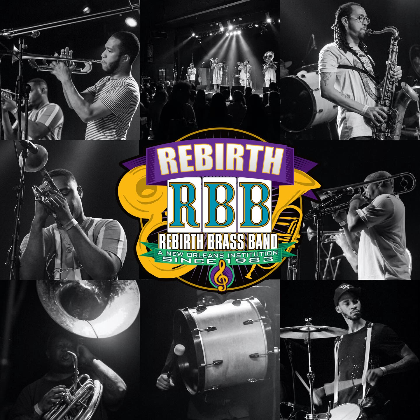 Rebirth Brass Band, Captain Danger, NK Acoustic Duo