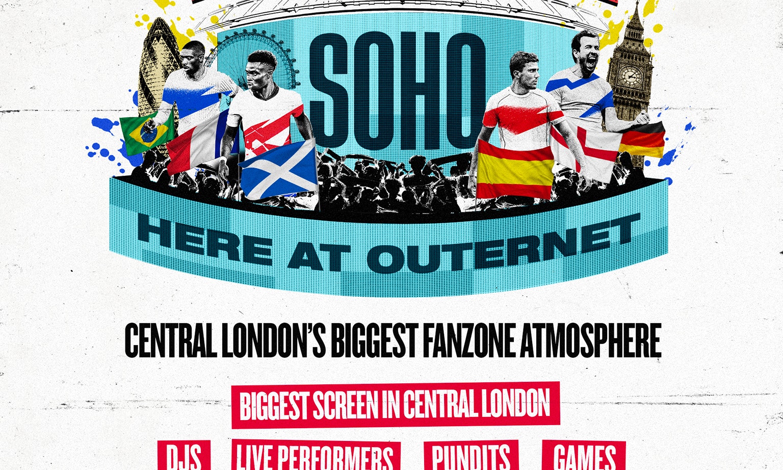 World Cup Fanzone Soho: France vs Senegal