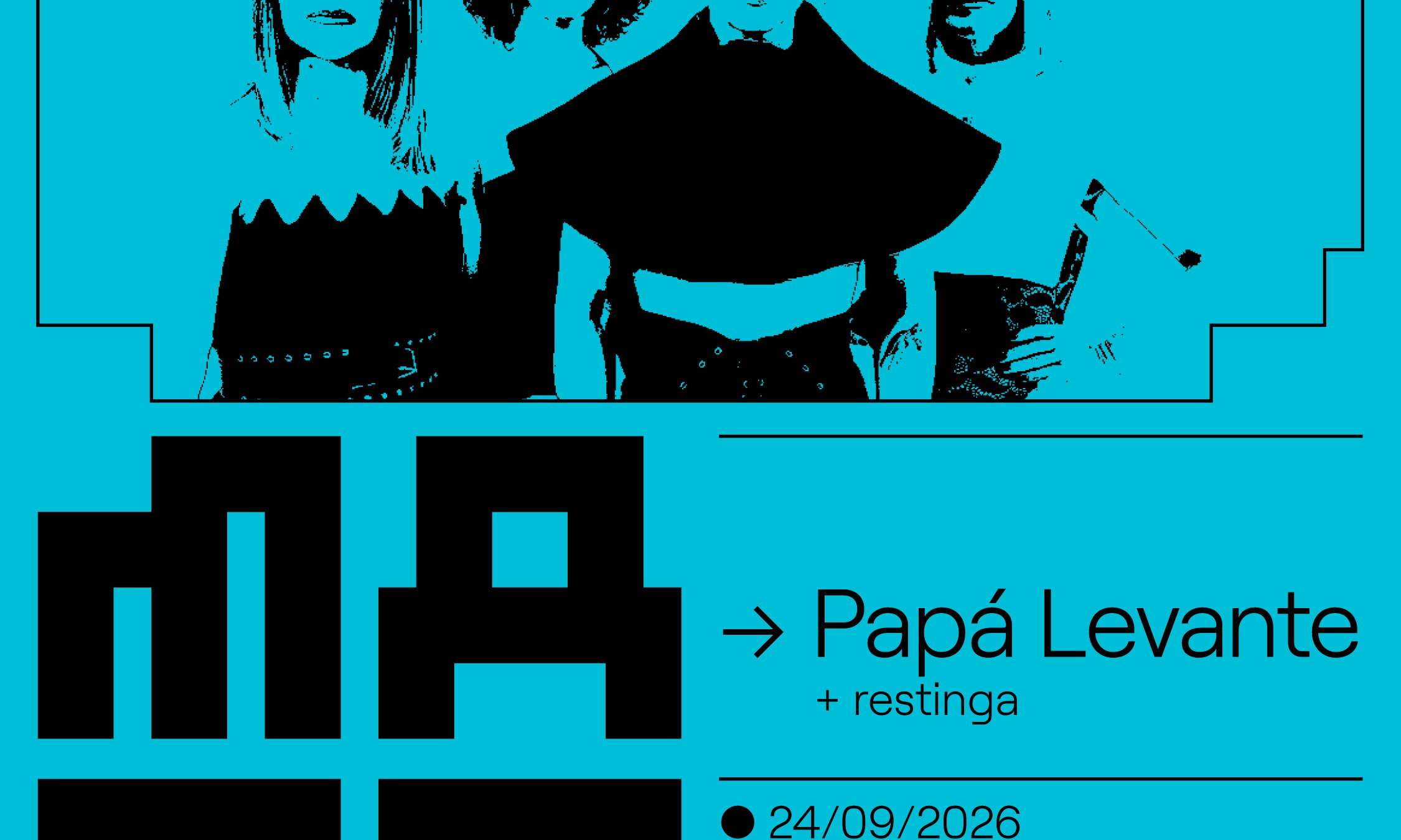 Papá Levante + restinga en MAZO