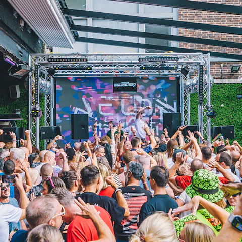 Trance Sanctuary Courtyard Party