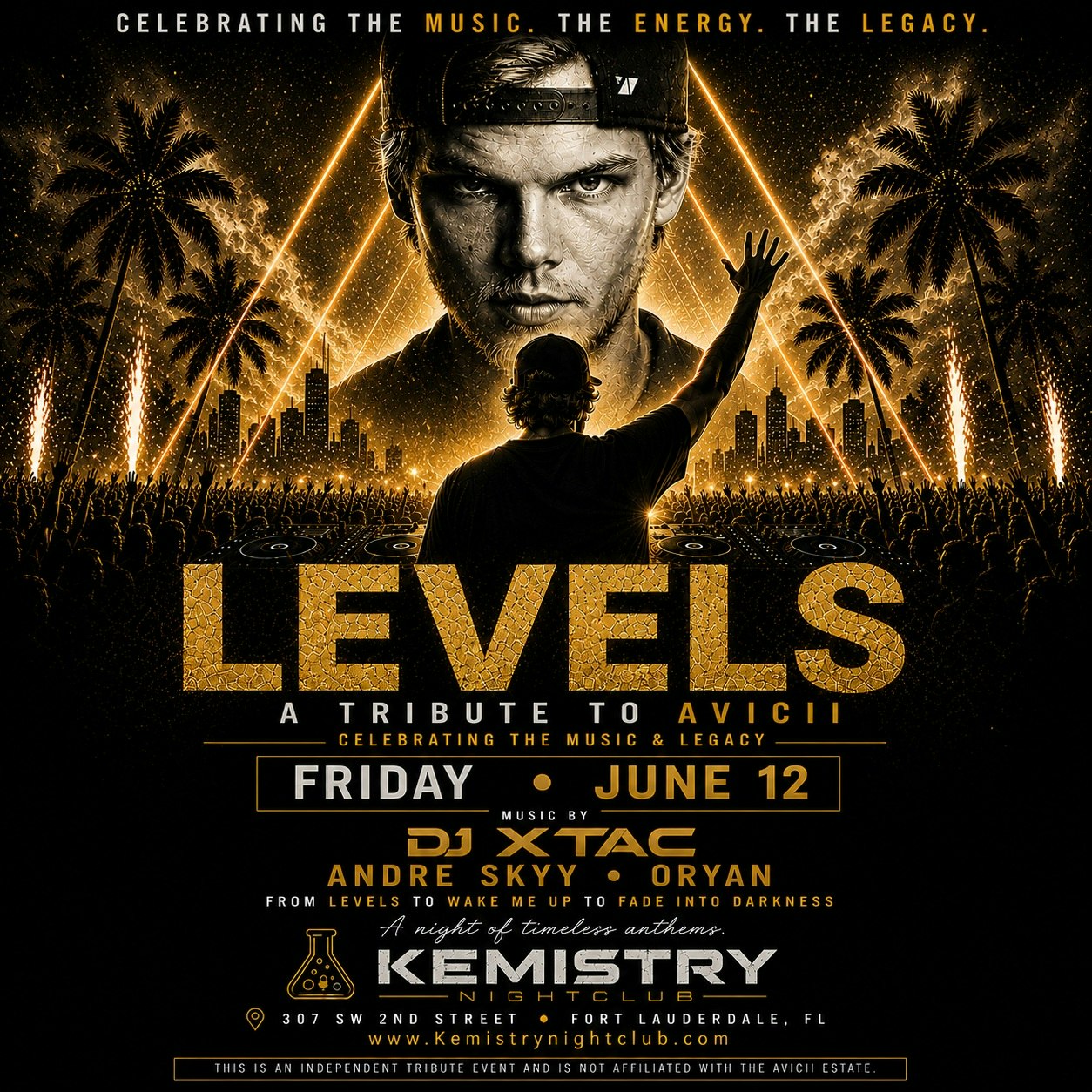 LEVELS : A TRIBUTE TO AVICII Tickets | From $13.22 | 12 Jun